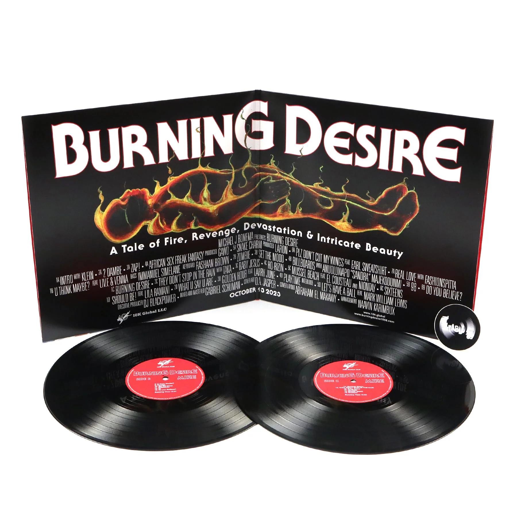 MIKE: Burning Desire Vinyl 2LP - Image 2