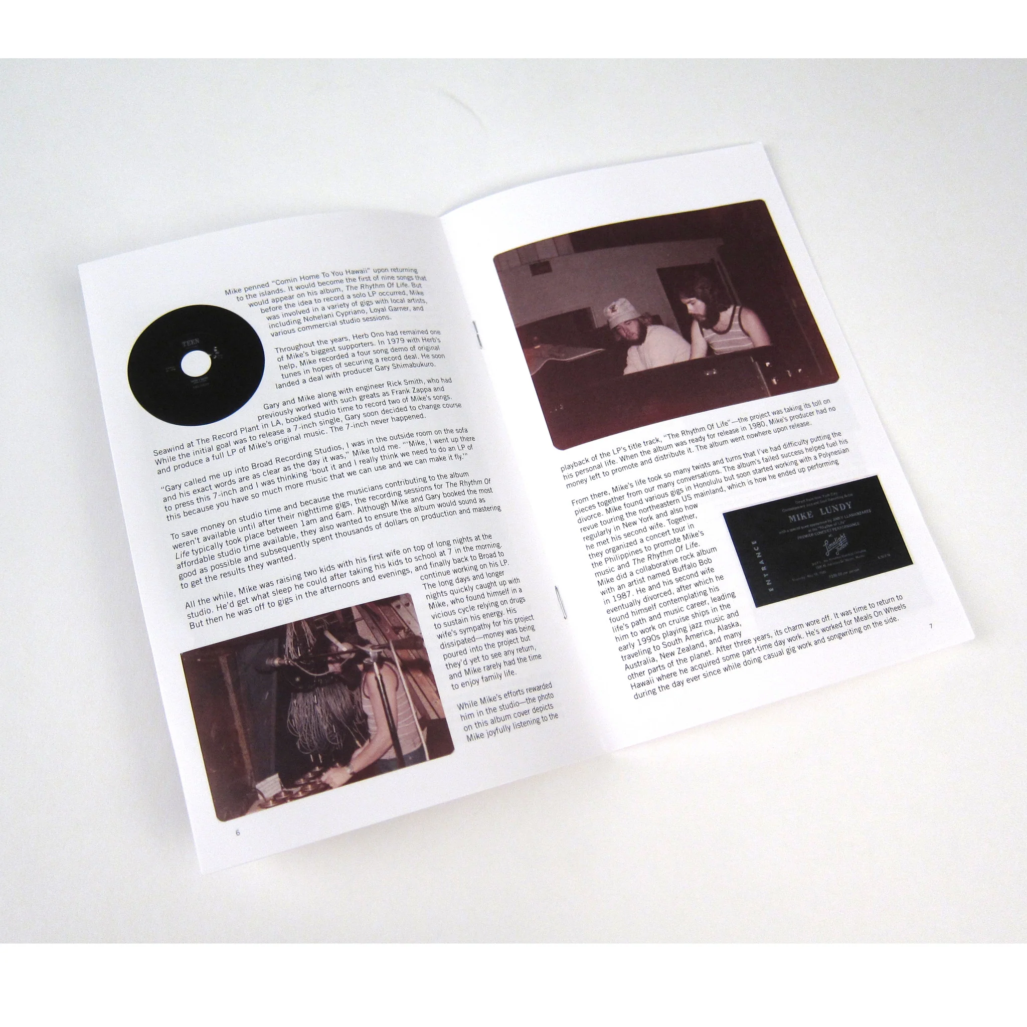 Mike Lundy: The Rhythm Of Life Vinyl LP - Image 2