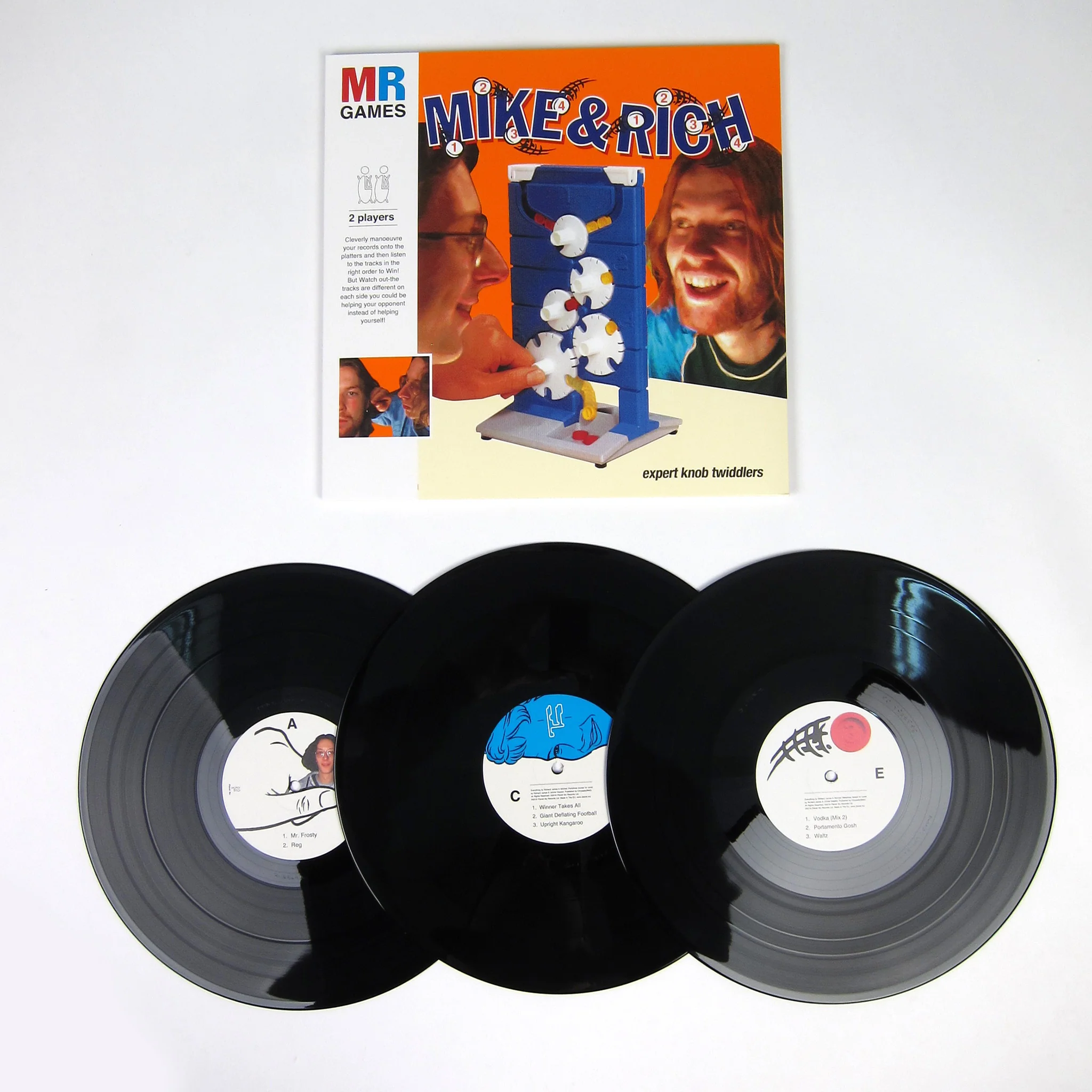 Mike & Rich: Expert Knob Twiddlers (Aphex Twin, Muziq) Vinyl 3LP - Image 2