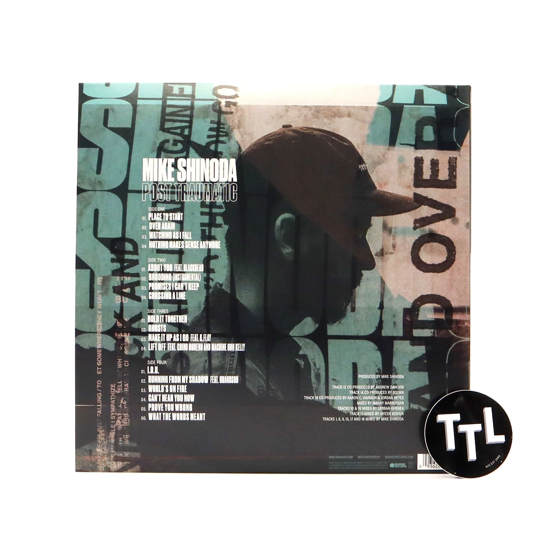 Mike Shinoda: Post Traumatic - Deluxe Edition (Indie Exclusive Zoetropic Pic Disc) Vinyl 2LP - Image 5