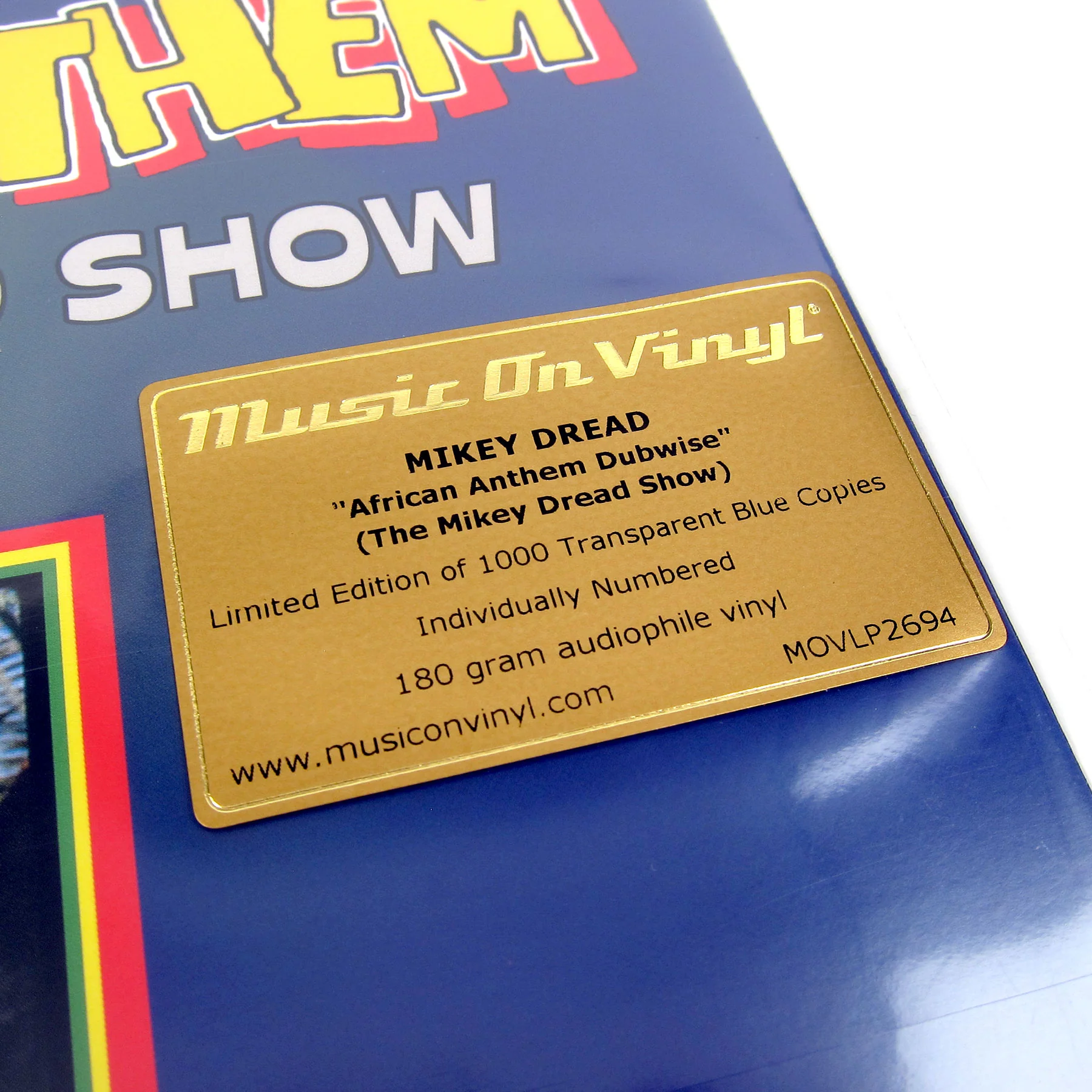 Mikey Dread: African Anthem Dubwise (Music On Vinyl 180g Colored Vinyl) Vinyl LP - Image 4