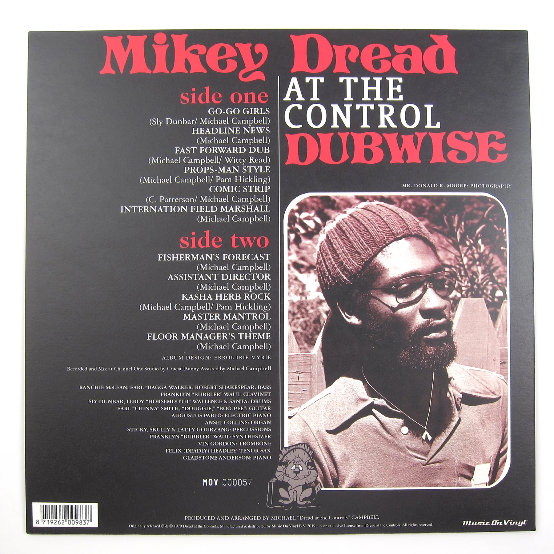 Mikey Dread: Dread At The Control Dubwise (Music On Vinyl 180g, Colored Vinyl) Vinyl LP - Image 2