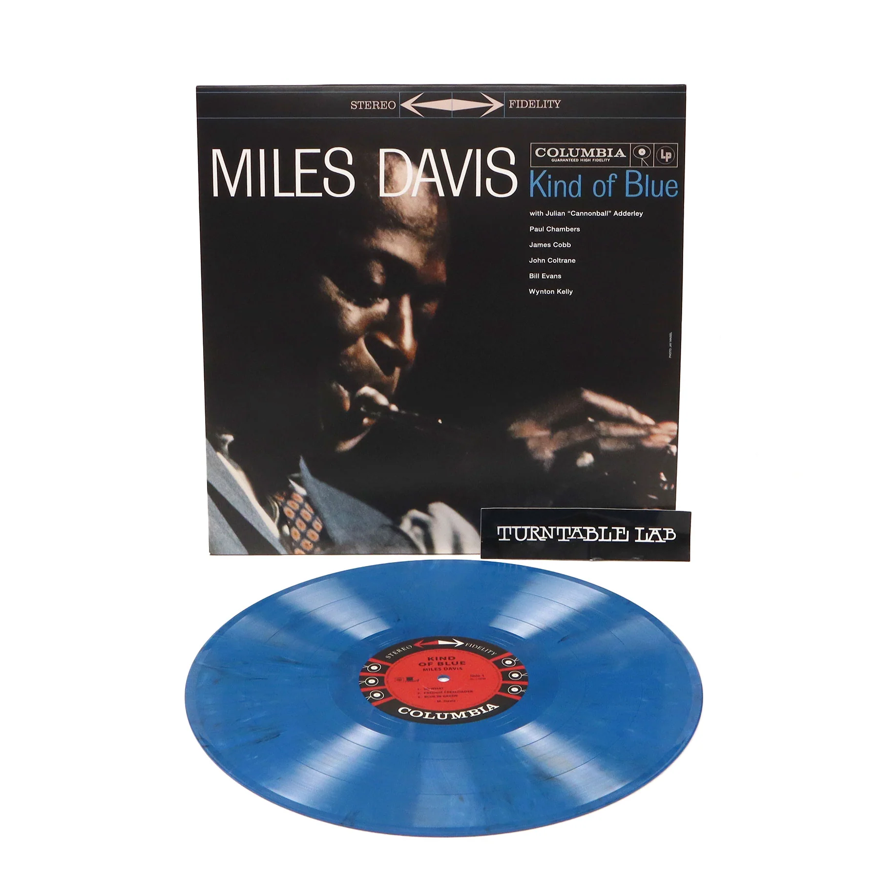 Miles Davis: Kind Of Blue (Import, Blue Colored Vinyl) Vinyl LP - Image 2