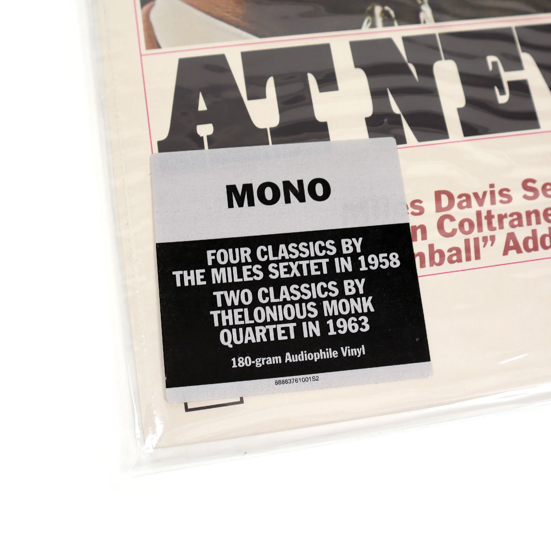 Miles Davis & Thelonious Monk: Miles & Monk At Newport (Mono 180g) Vinyl LP - Image 3