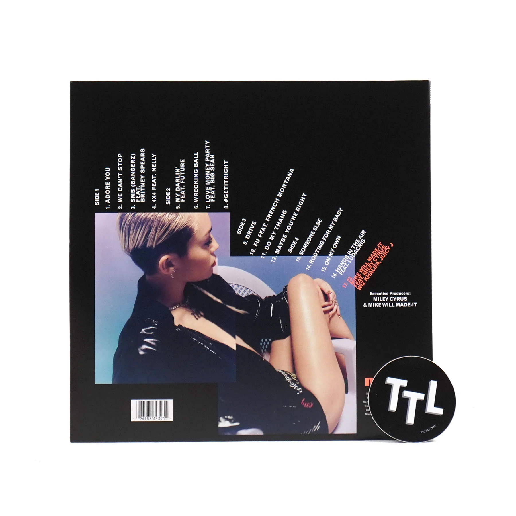 Miley Cyrus: Bangerz (Sea Glass Colored Vinyl) Vinyl 2LP - Image 3