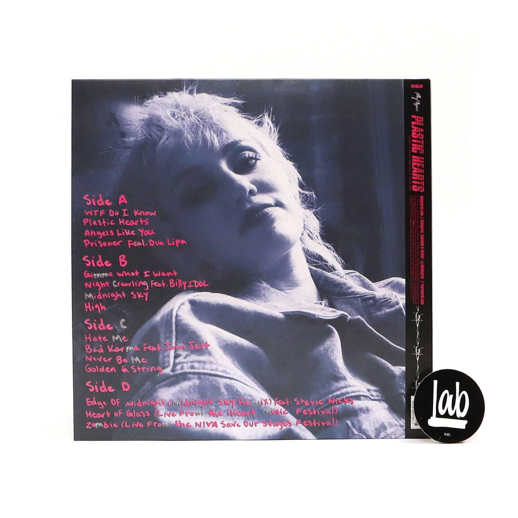 Miley Cyrus: Plastic Hearts Vinyl 2LP - Image 3