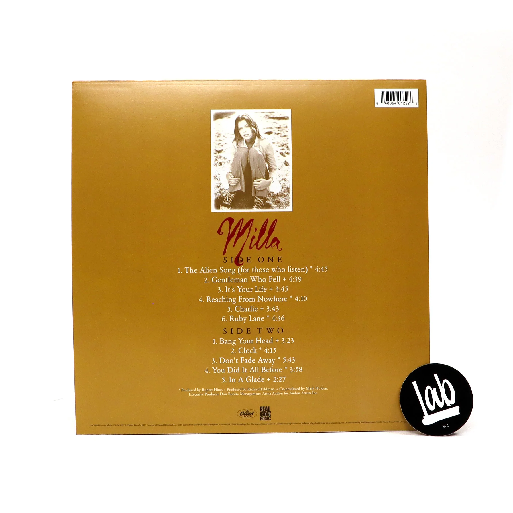 Milla Jovovich: The Divine Comedy (Indie Exclusive Colored Vinyl) Vinyl LP - Image 3