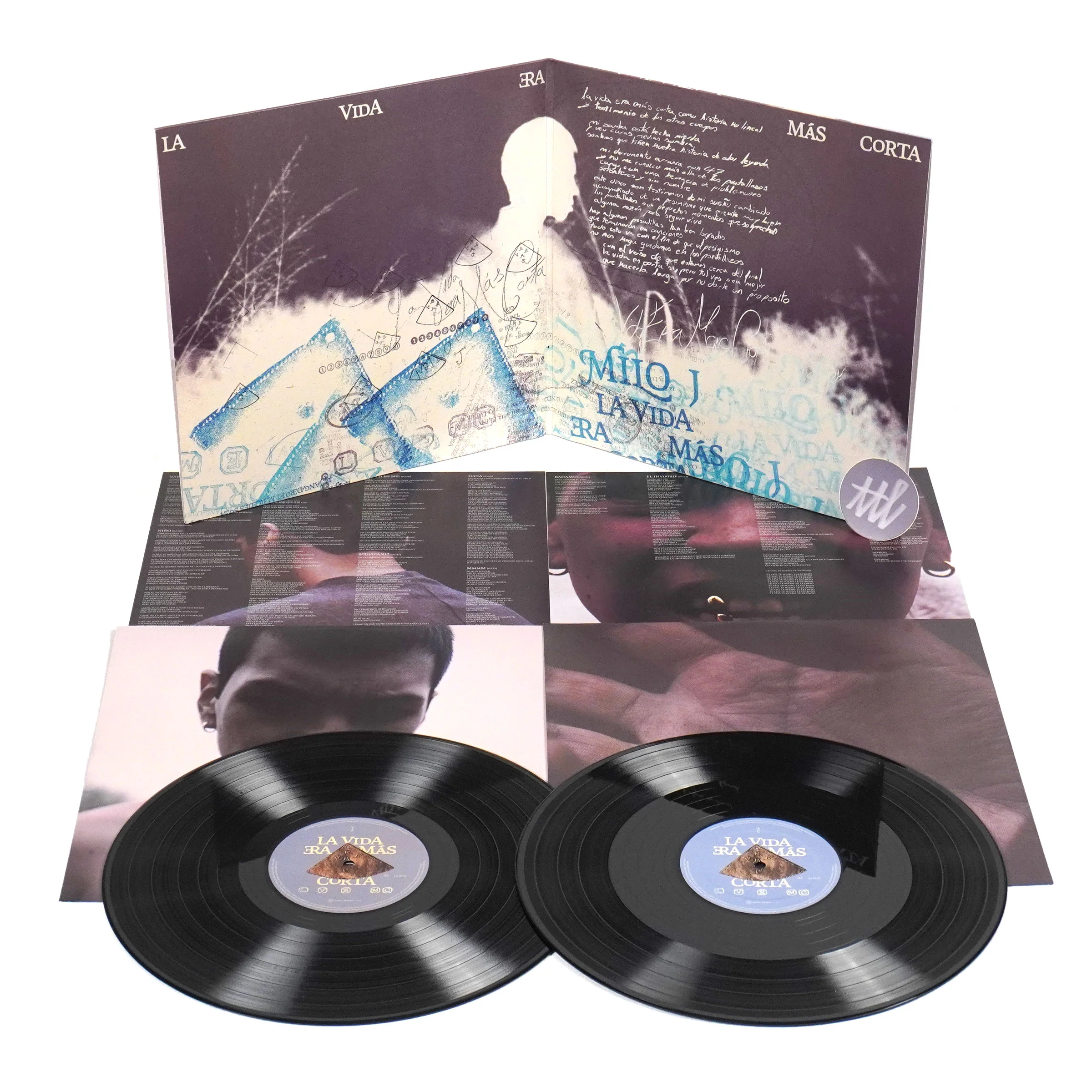 Milo J: La Vida Era Mas Corta Vinyl 2LP - Image 2