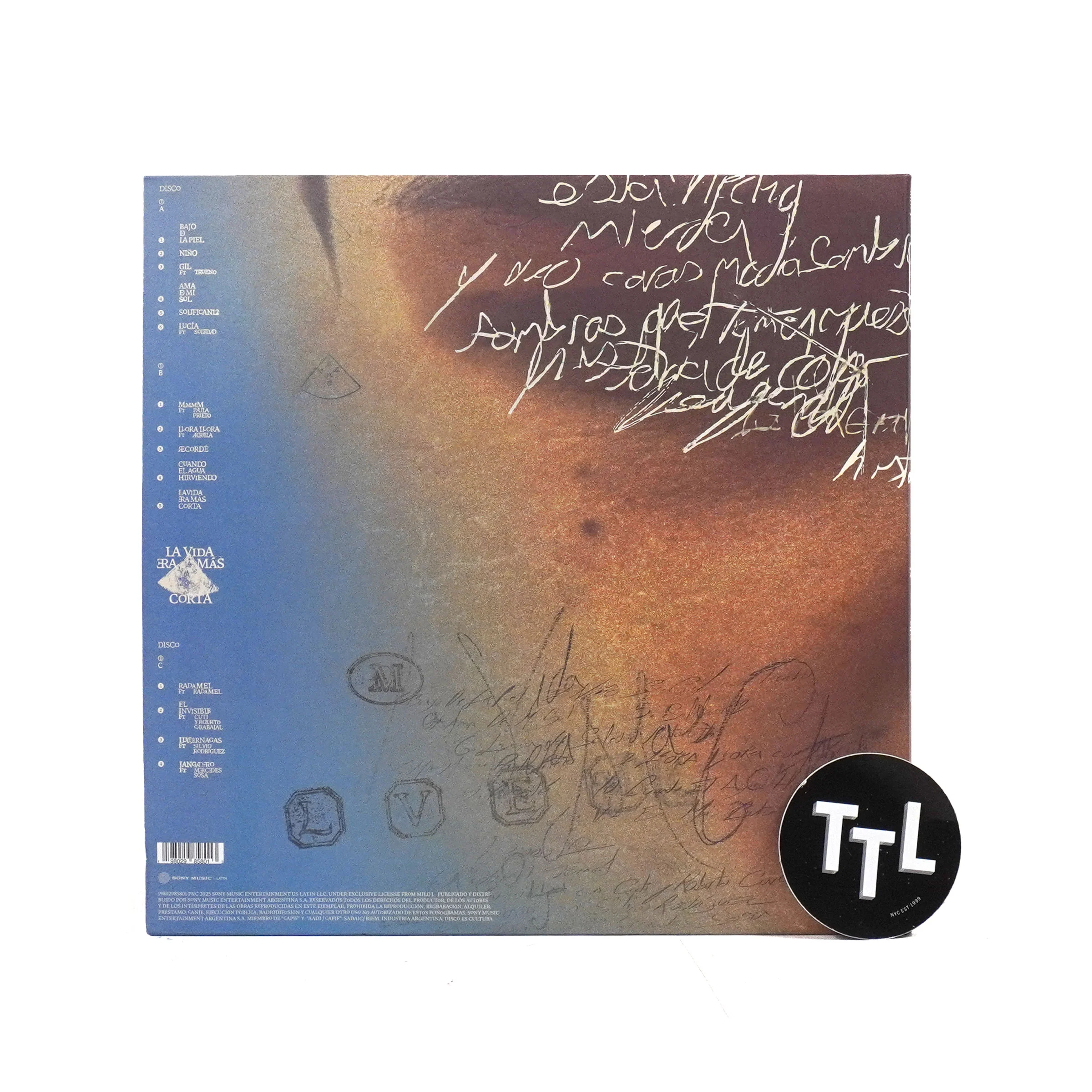 Milo J: La Vida Era Mas Corta Vinyl 2LP - Image 3