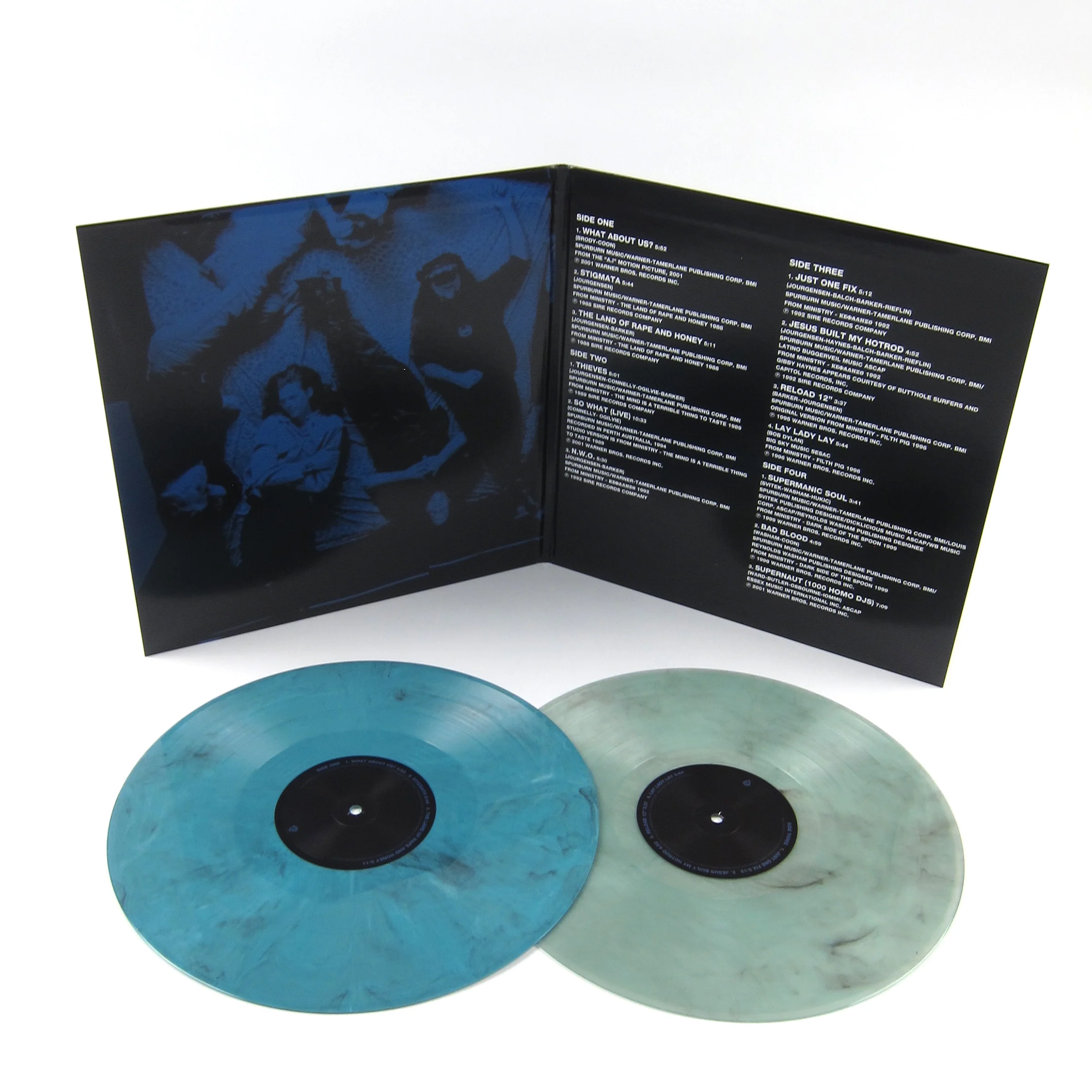 Ministry: Greatest Fits (Run Out Groove Colored Vinyl) Vinyl 2LP - Image 2