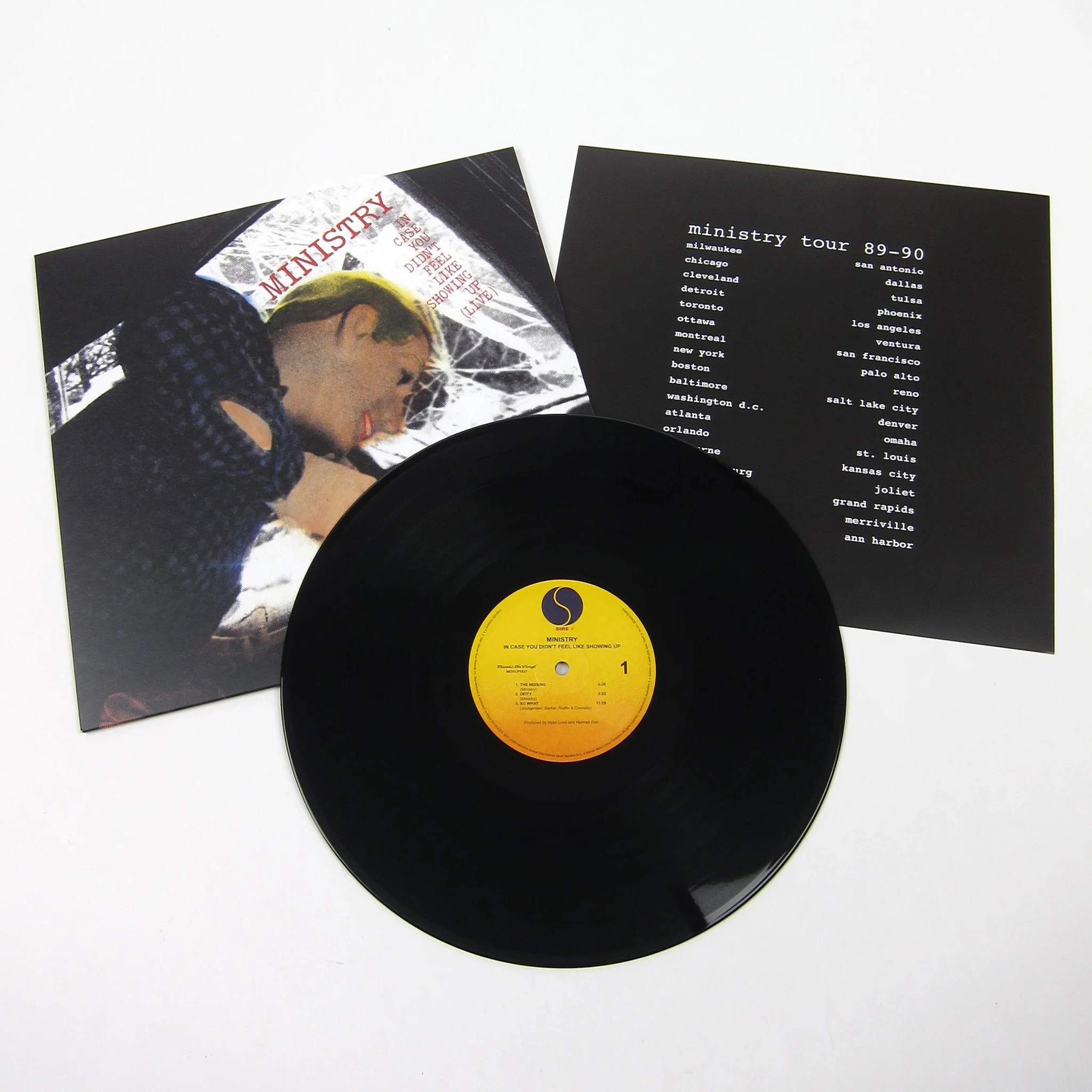 Ministry: In Case You Didn't Feel Like Showing Up Live (Music On Vinyl 180g) Vinyl LP - Image 2