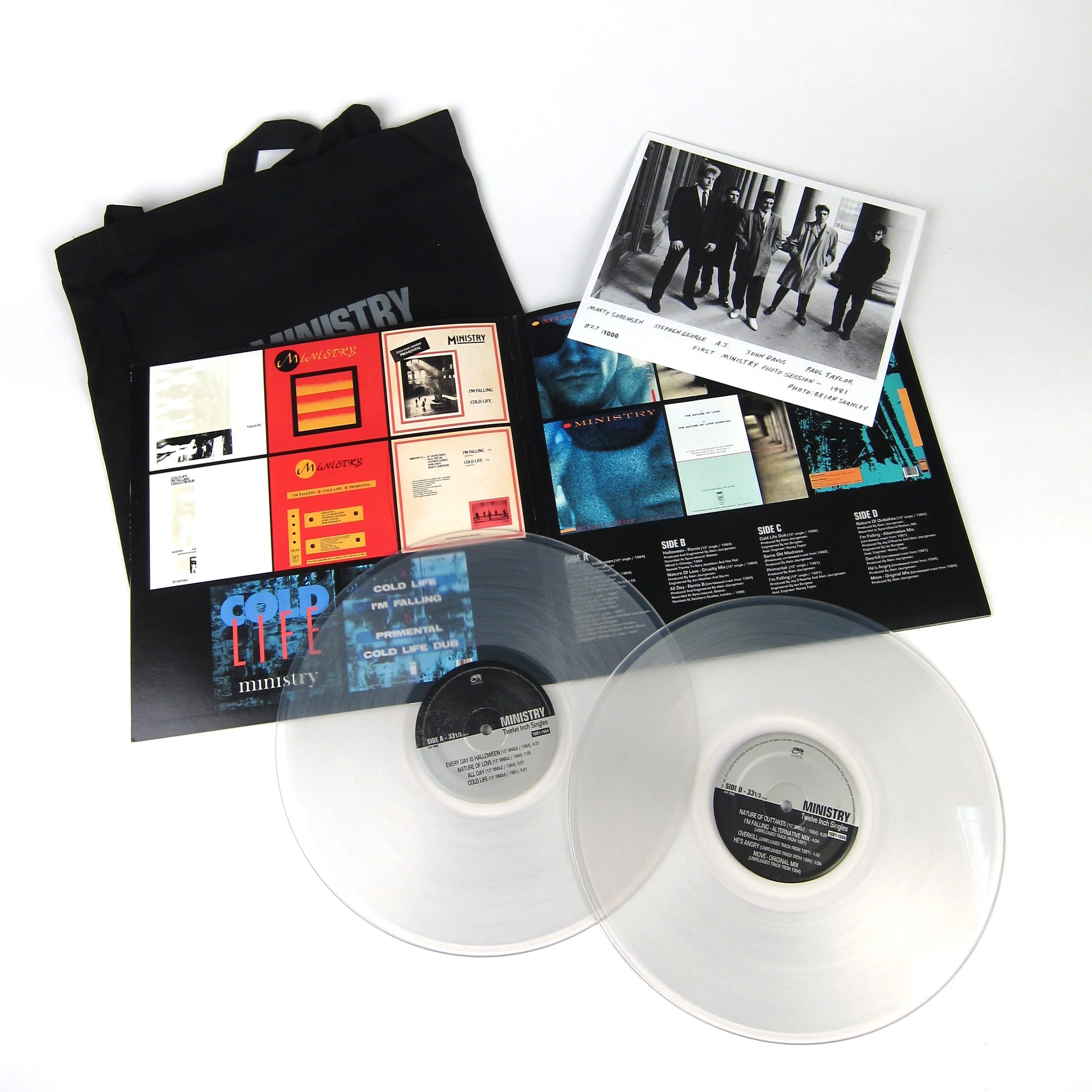 Ministry: Twelve Inch Singles 1981-1984 (Colored Vinyl) Vinyl 2LP - Image 2