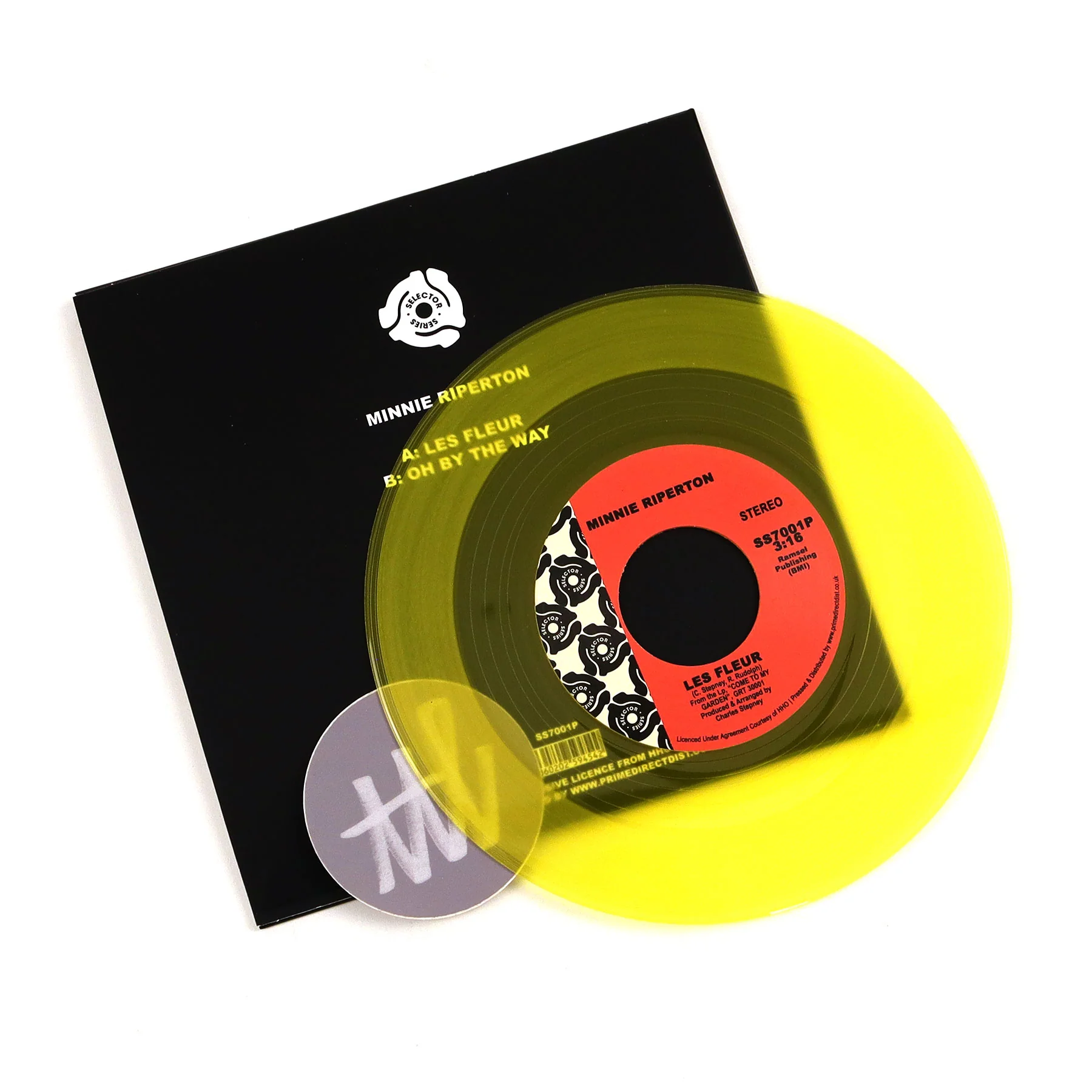 Minnie Riperton: Les Fleur / Oh By The Way (Yellow Colored Vinyl) Vinyl 7" - Image 2