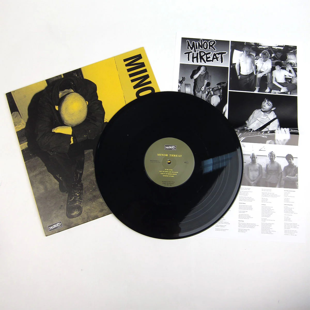 Minor Threat: Minor Threat (First Two 7", Free MP3) Vinyl LP - Image 2