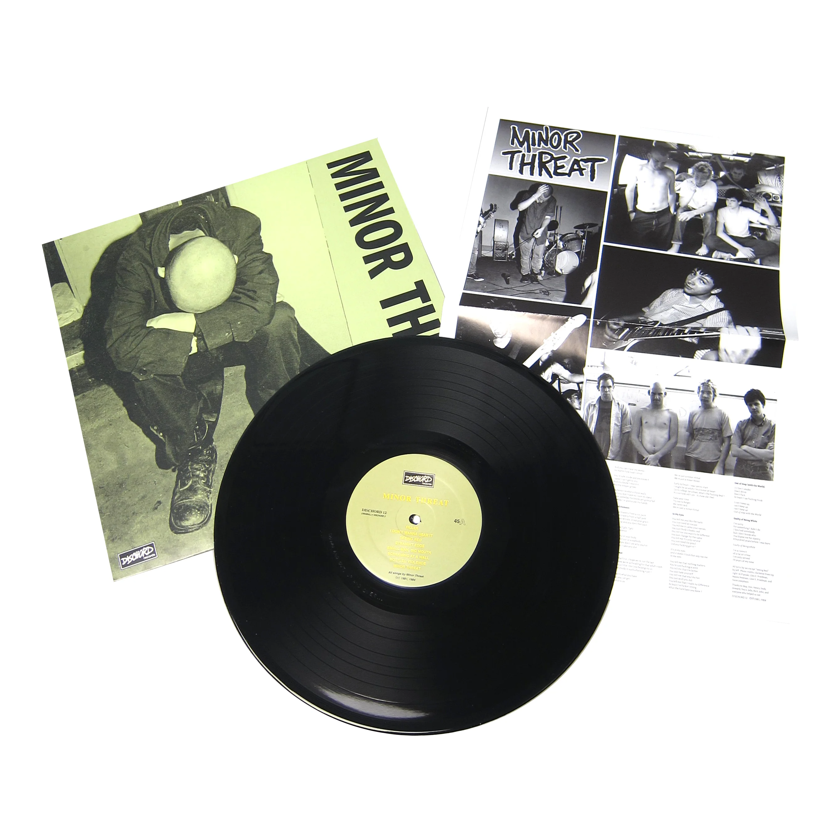 Minor Threat: Minor Threat (First Two 7") Vinyl LP - Image 2