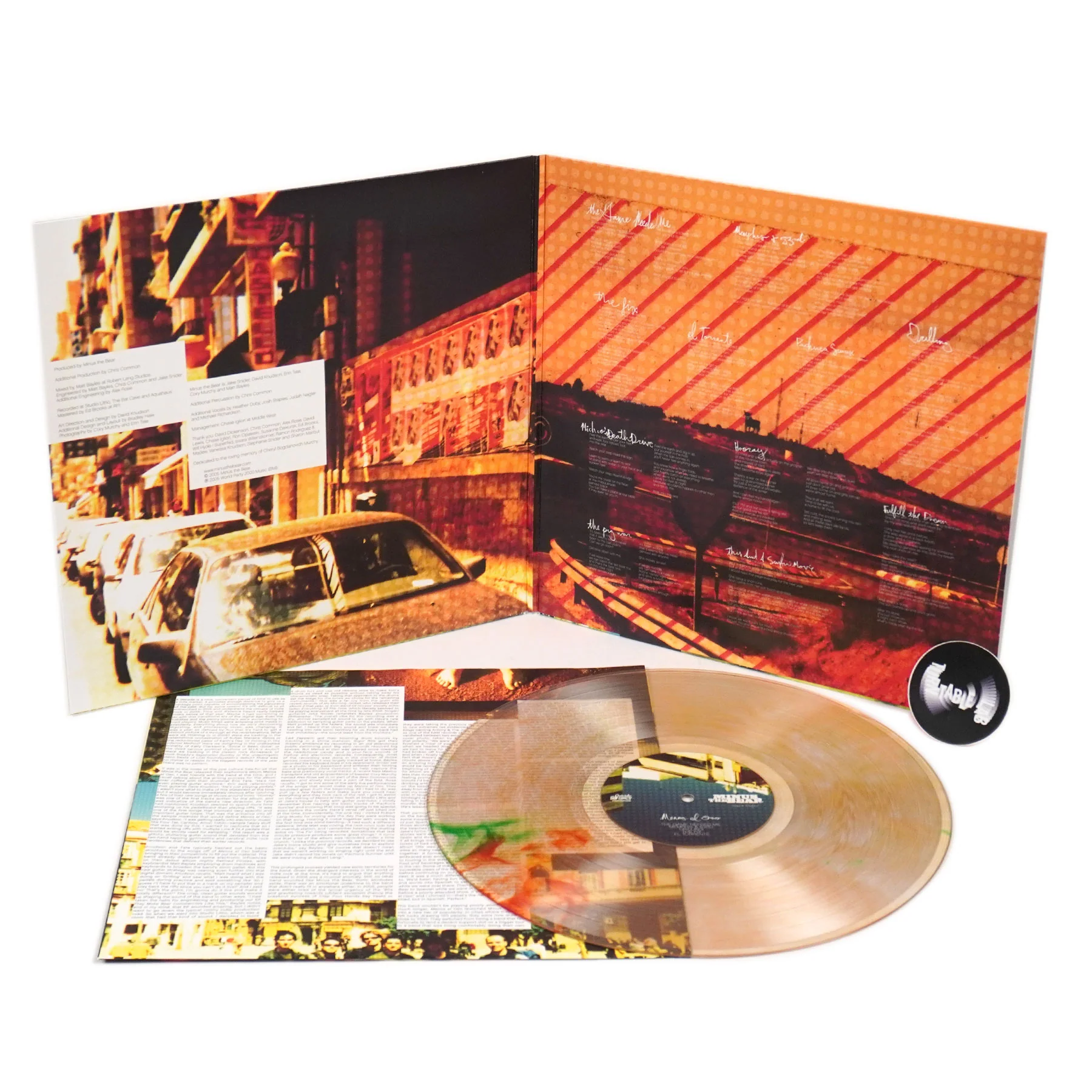 Minus The Bear: Menos El Oso (Yuletide Colored Vinyl) Vinyl LP - Image 2
