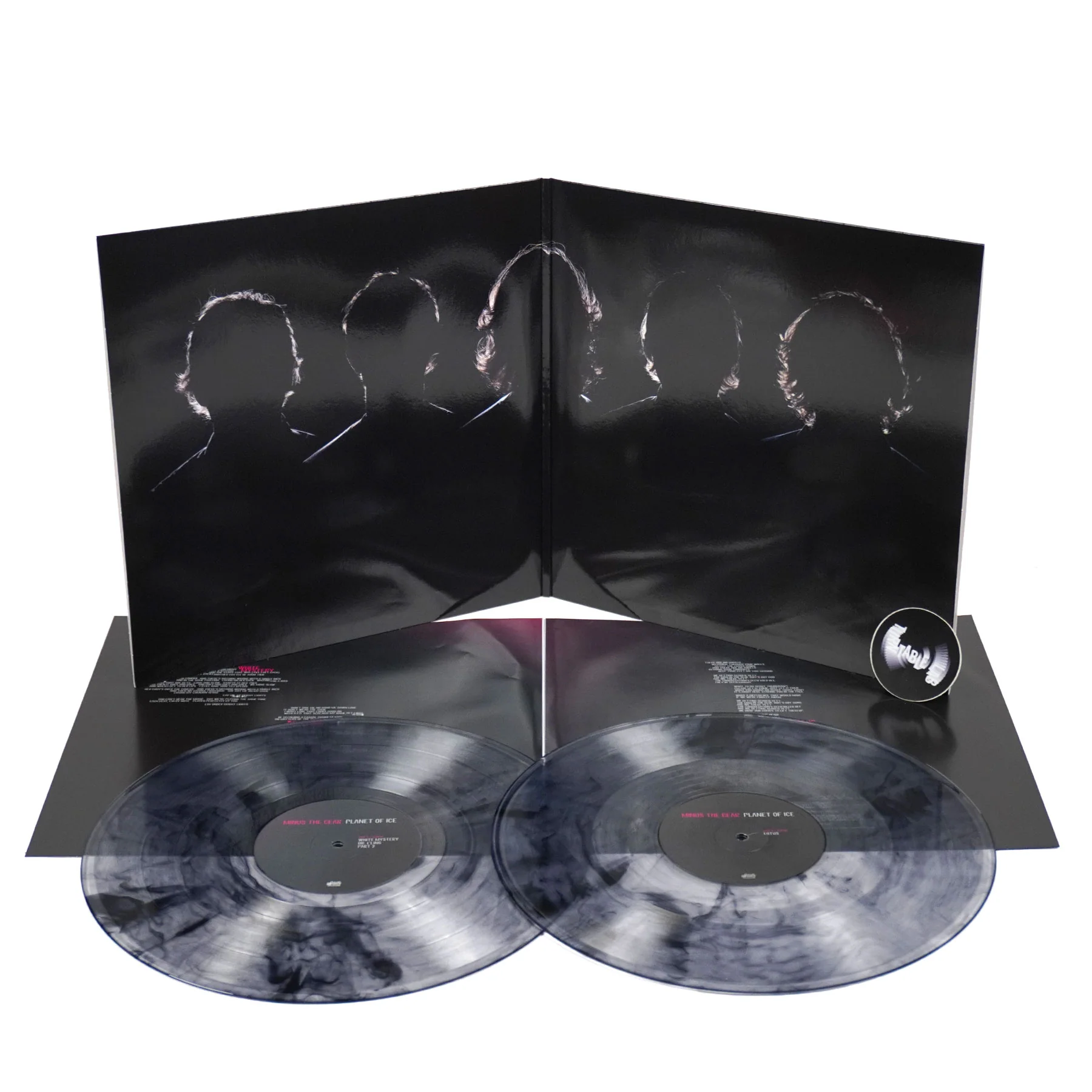 Minus The Bear: Planet Of Ice (Salt & Pepper Colored Vinyl) Vinyl 2LP - Image 2
