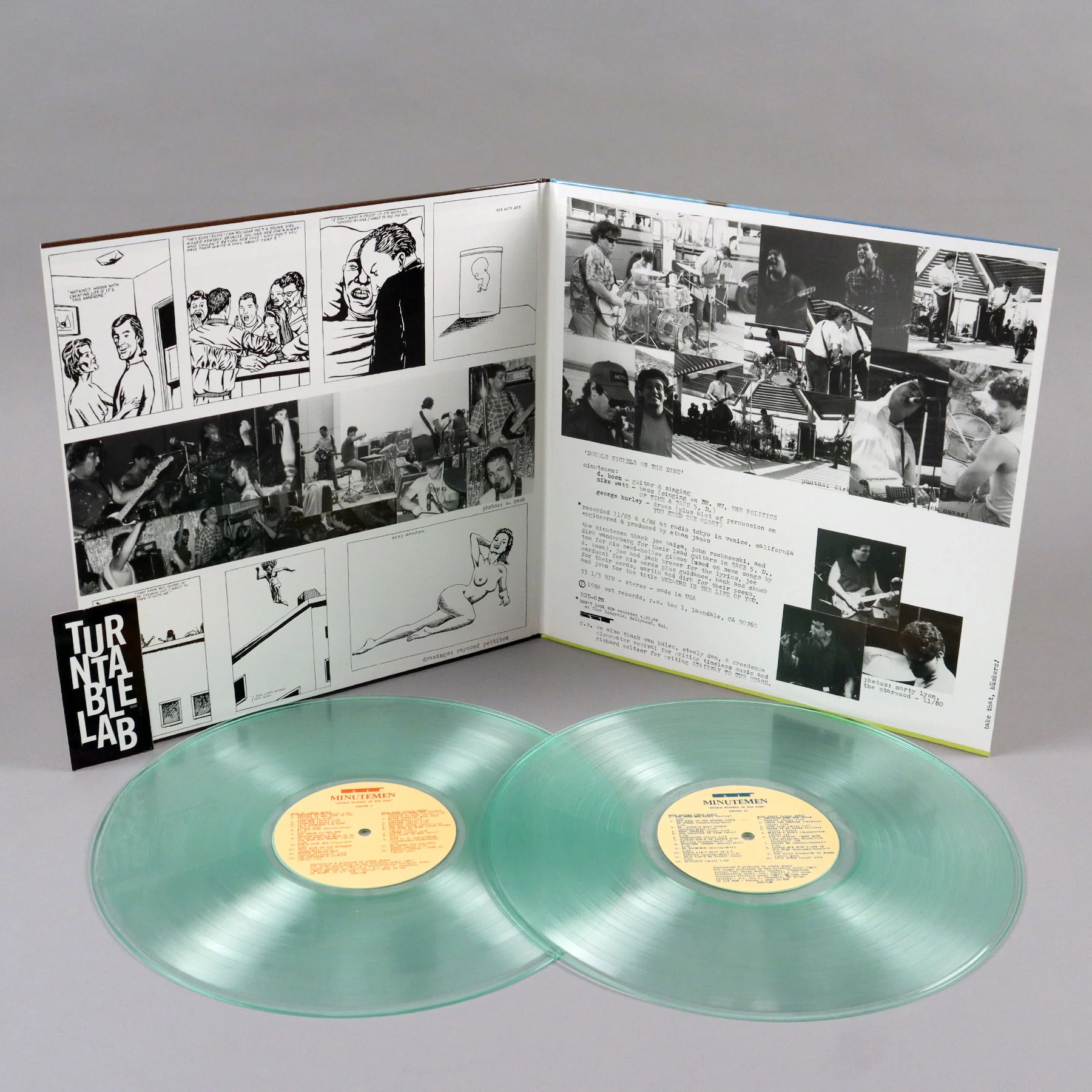 Minutemen: Double Nickels On The Dime (Colored Vinyl) Vinyl 2LP - Turntable Lab Exclusive - LIMIT 1 PER CUSTOMER - Image 2