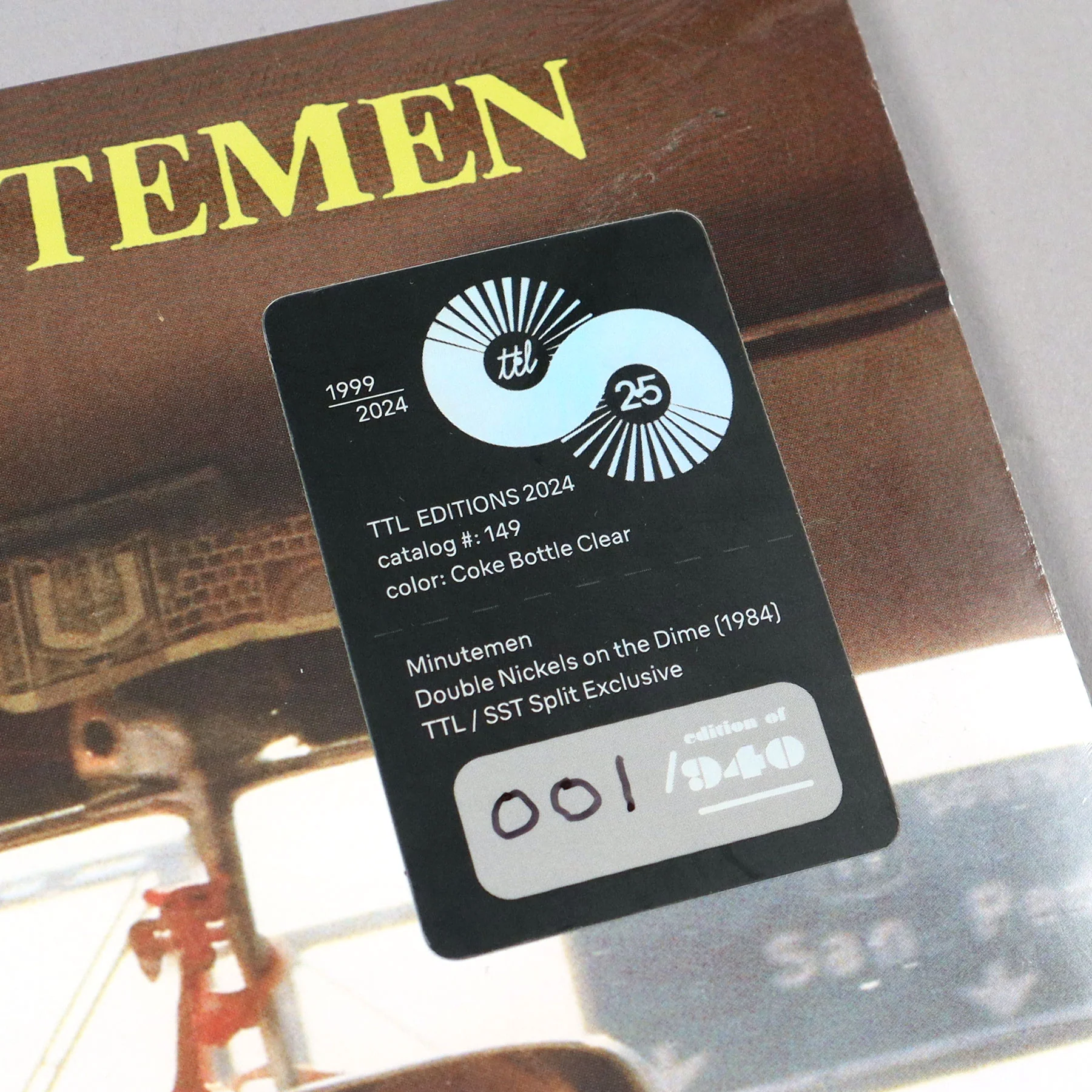 Minutemen: Double Nickels On The Dime (Colored Vinyl) Vinyl 2LP - Turntable Lab Exclusive - LIMIT 1 PER CUSTOMER - Image 6