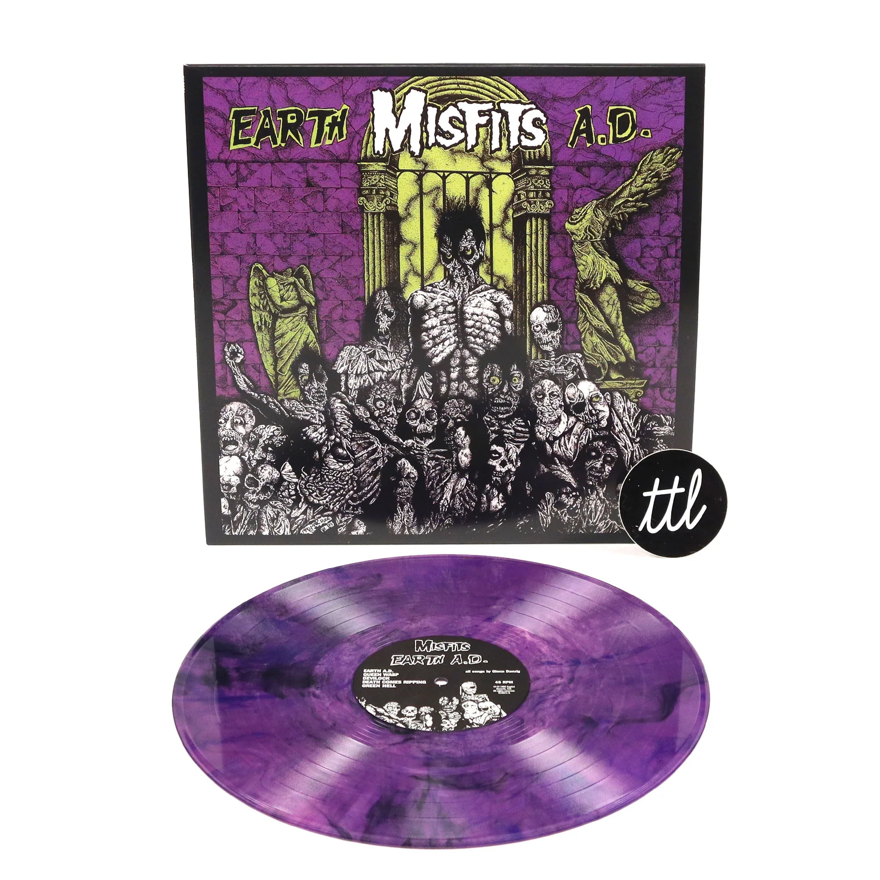 Misfits: Earth A.D. / Wolfs Blood (Colored Vinyl) Vinyl LP - Image 2