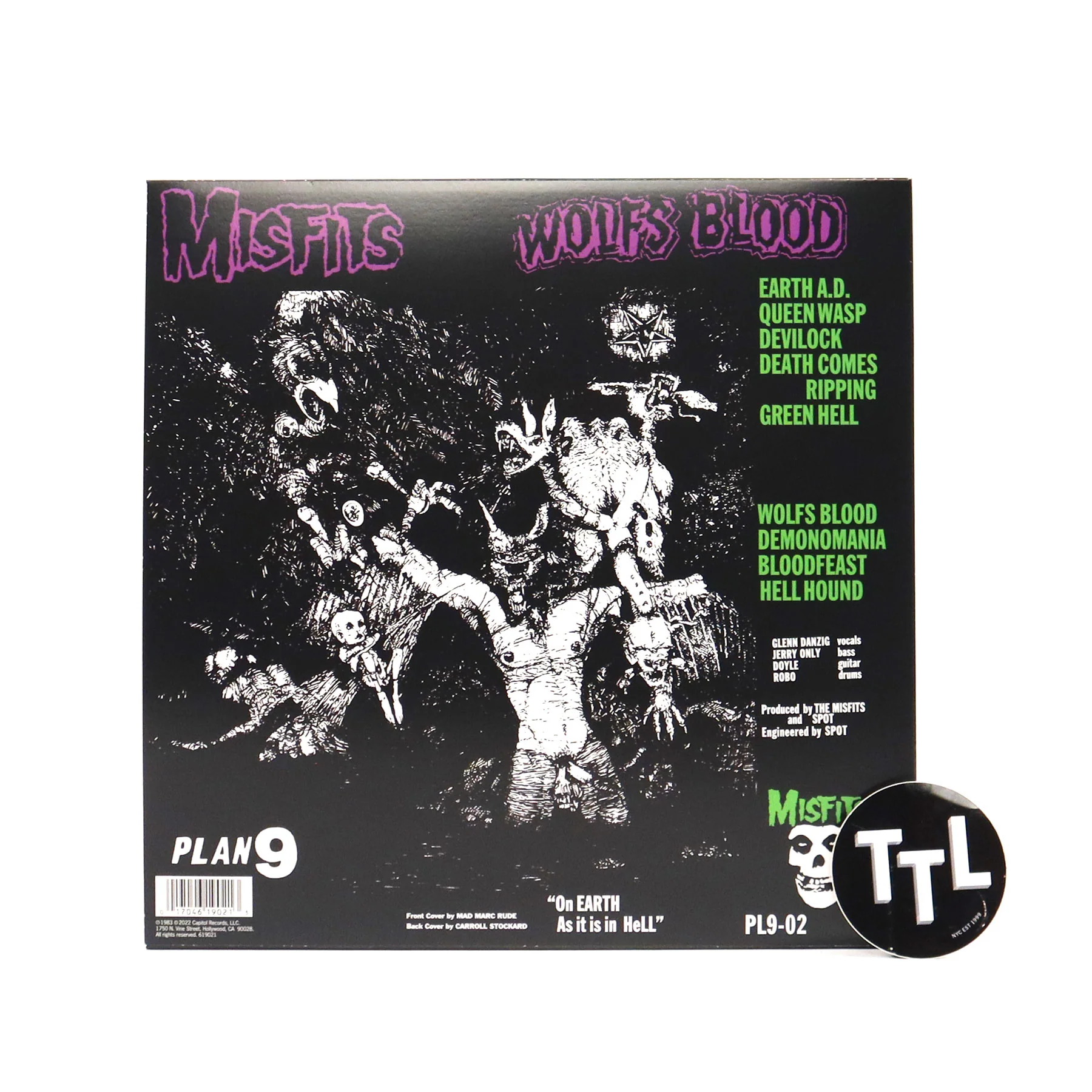 Misfits: Earth A.D. / Wolfs Blood (Colored Vinyl) Vinyl LP - Image 3