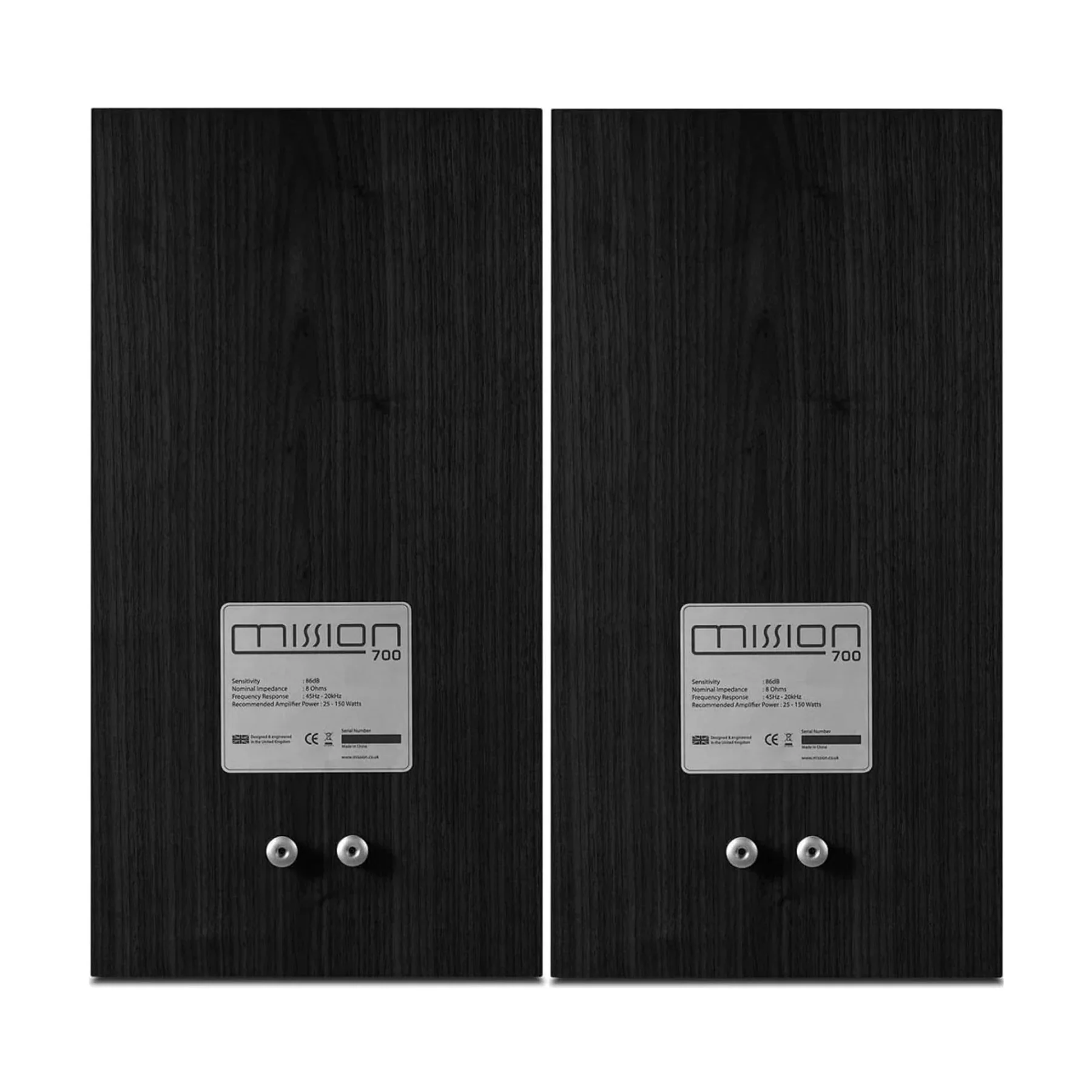 Mission: 700 Hifi Speakers w/ Stands - Pair / Black (Open Box Special) - Image 4