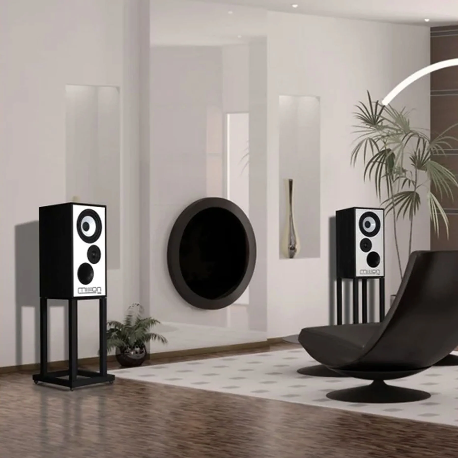 Mission: 700 Hifi Speakers w/ Stands - Pair / Black (Open Box Special) - Image 6