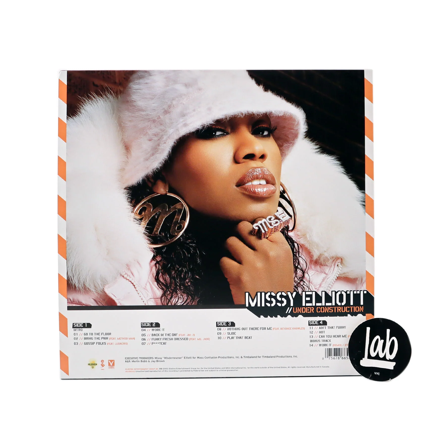Missy Elliott: Under Construction Vinyl 2LP - Image 3