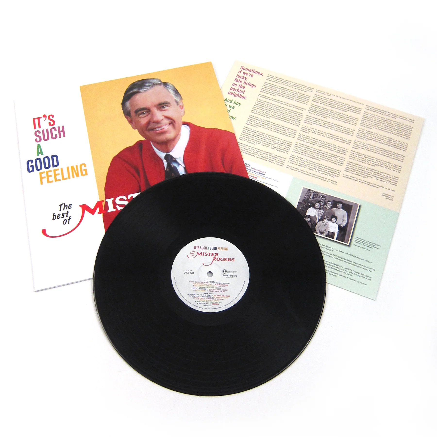 Mister Rogers: It's Such A Good Feeling - The Best Of Mister Rogers Vinyl LP - Image 2