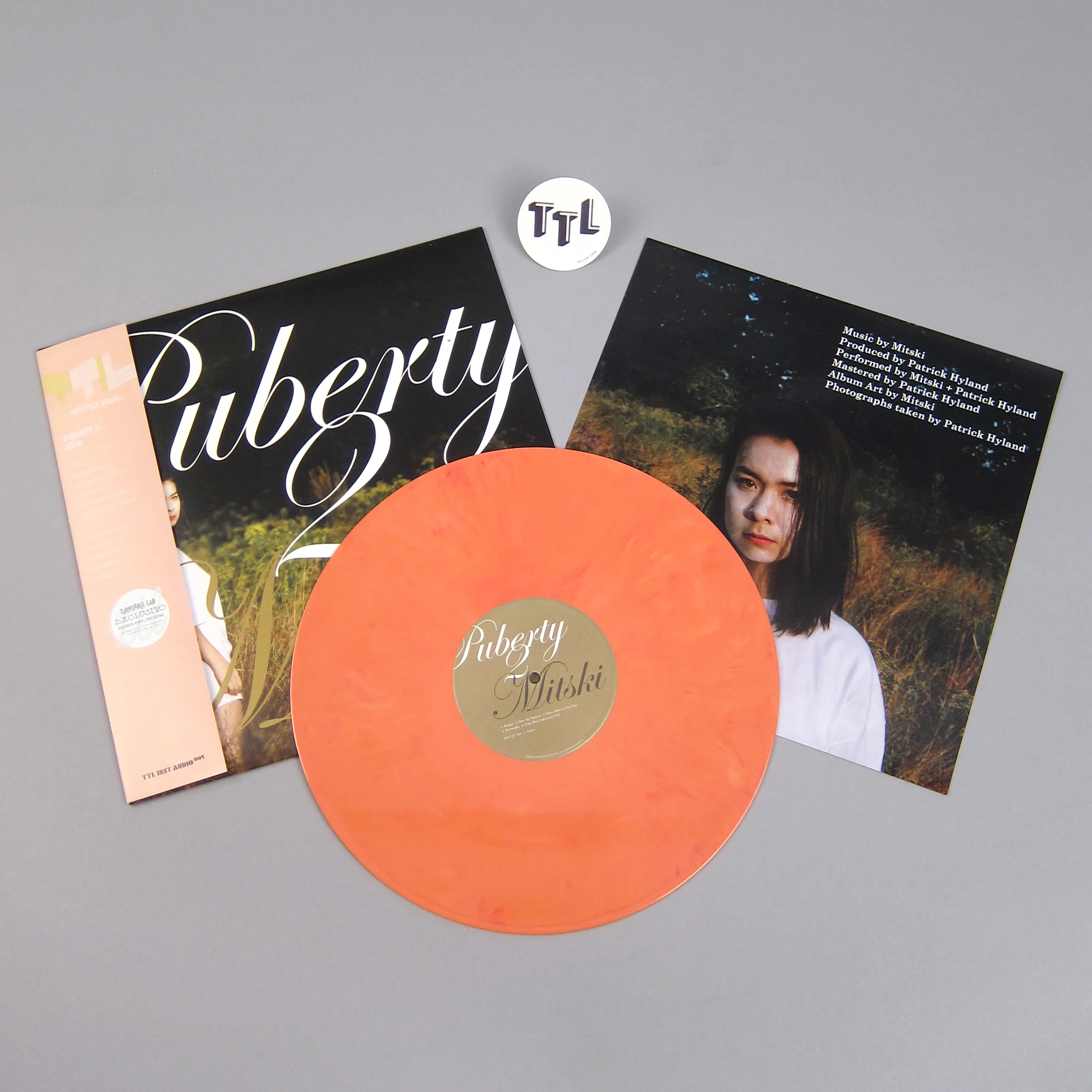 Mitski: Puberty 2 (Peach Colored Vinyl) Vinyl LP - Turntable Lab Exclusive - LIMIT 1 PER CUSTOMER - Image 2