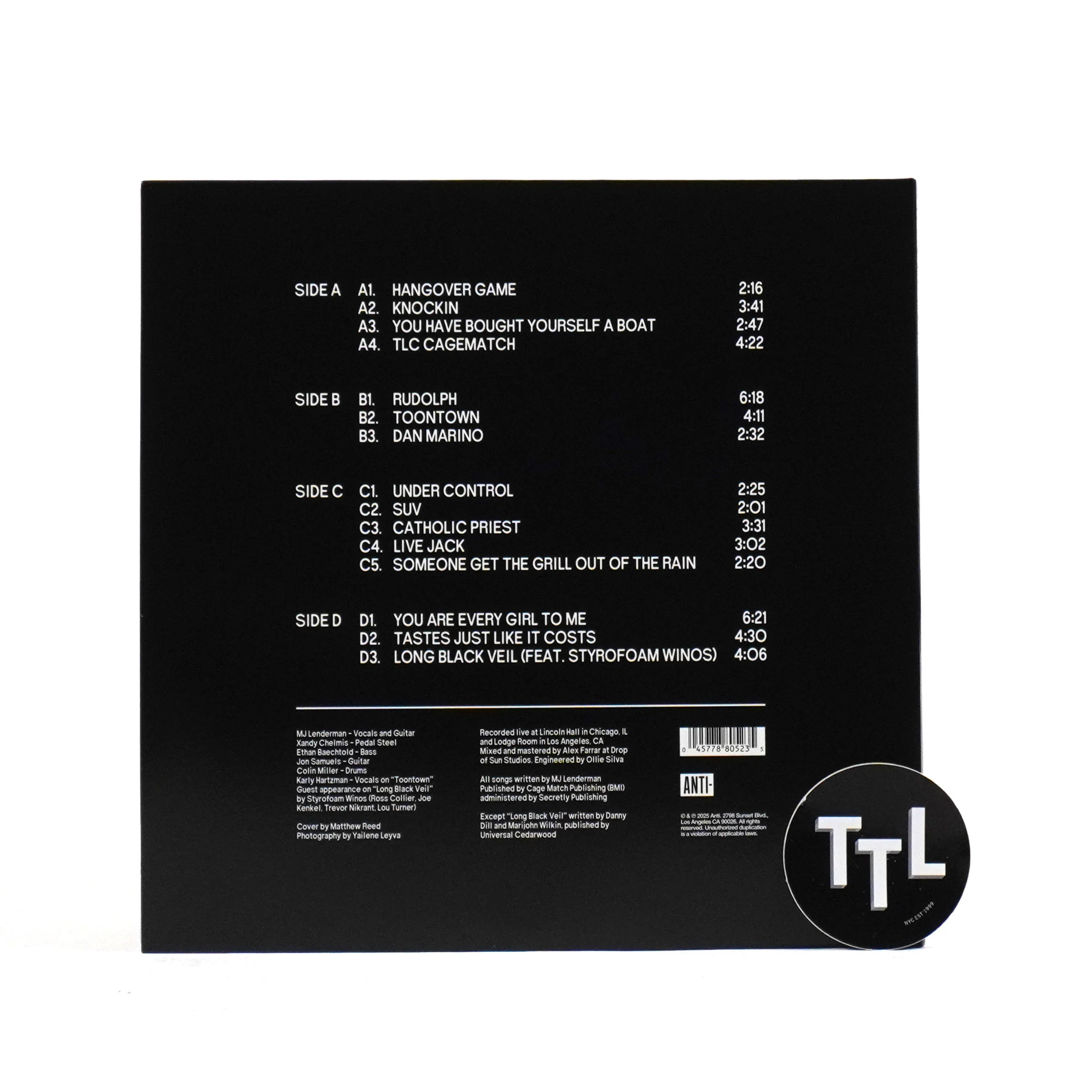 MJ Lenderman And The Wind: Live And Loose! Vinyl 2LP - Image 3