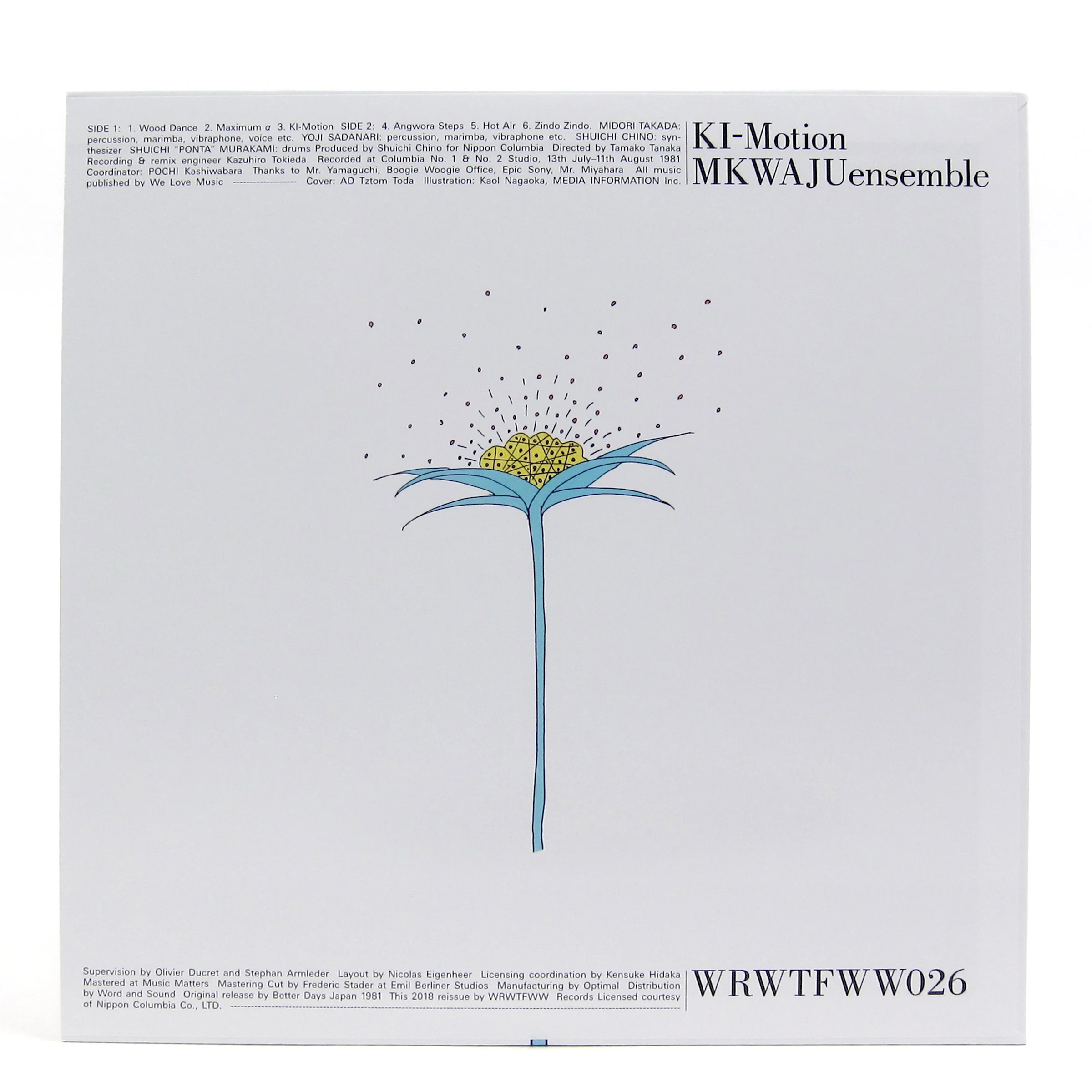 Mkwaju Ensemble: Ki-Motion Vinyl LP - Image 2