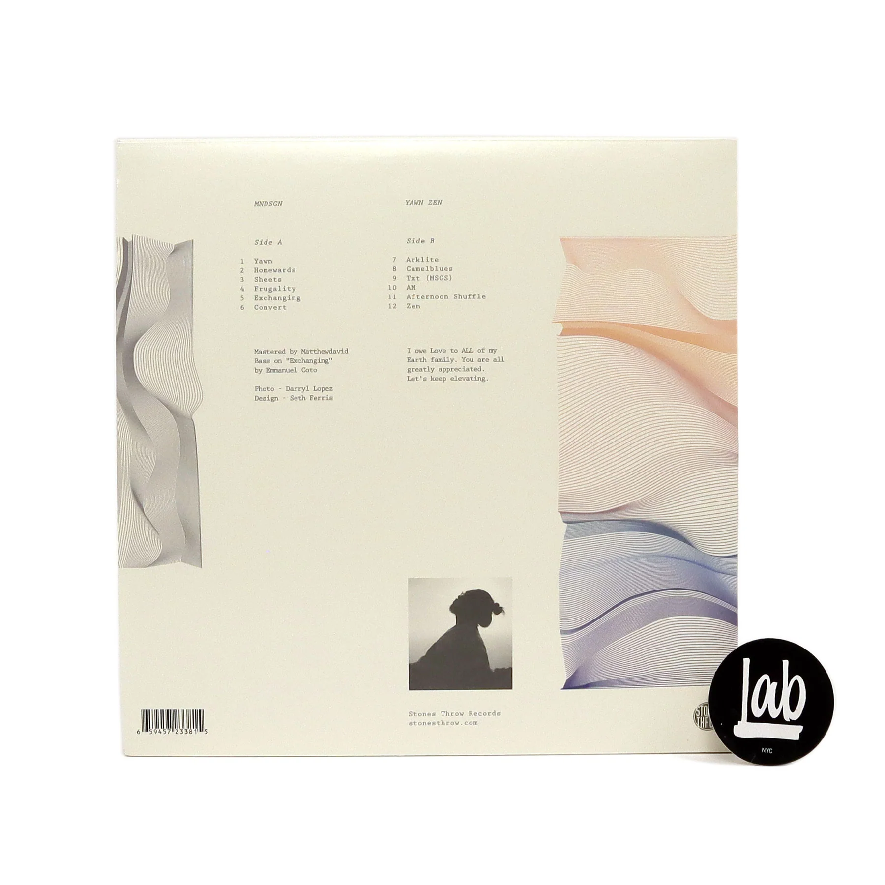 Mndsgn: Yawn Zen Vinyl LP - Image 2