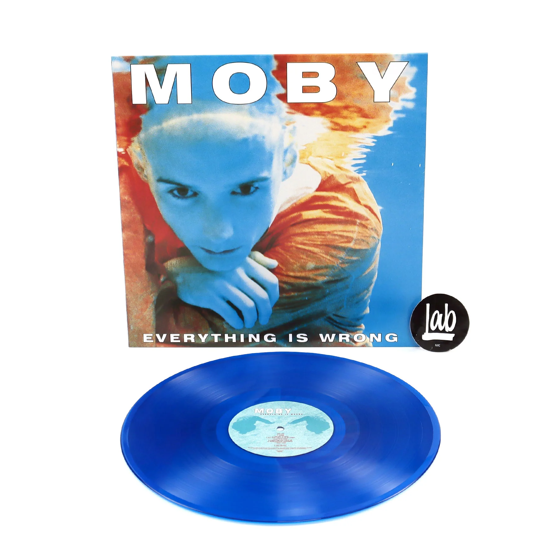 Moby: Everything Is Wrong (Colored Vinyl) Vinyl LP - Image 2