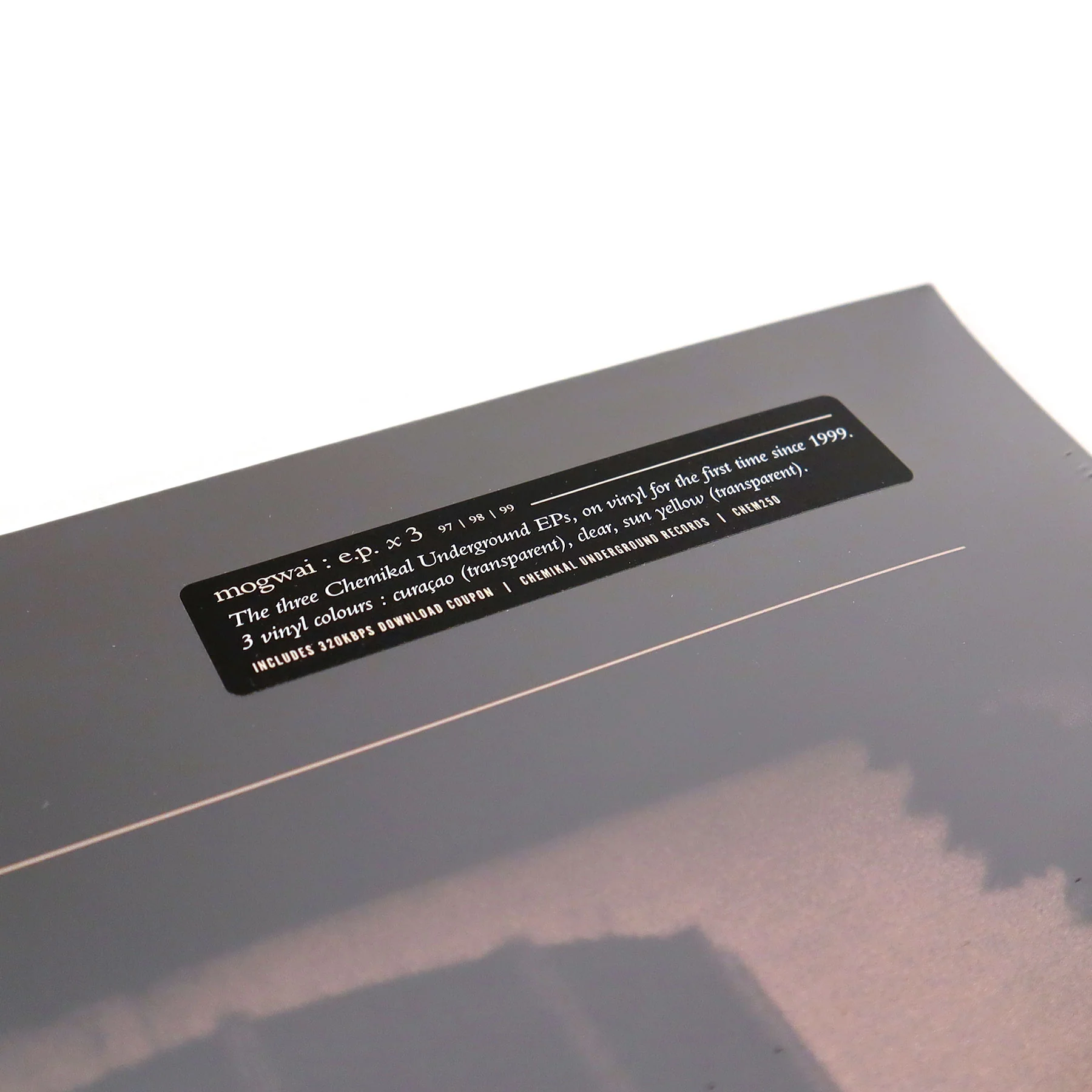Mogwai: EPx3 (Indie Exclusive Colored Vinyl) Vinyl 3LP - Image 4