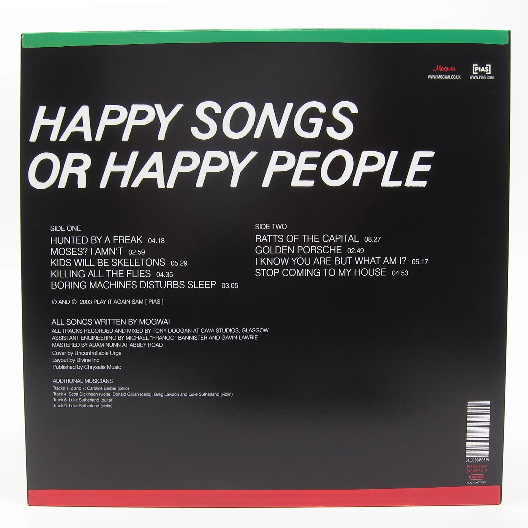 Mogwai: Happy Songs For Happy People (180g) Vinyl LP - Image 2