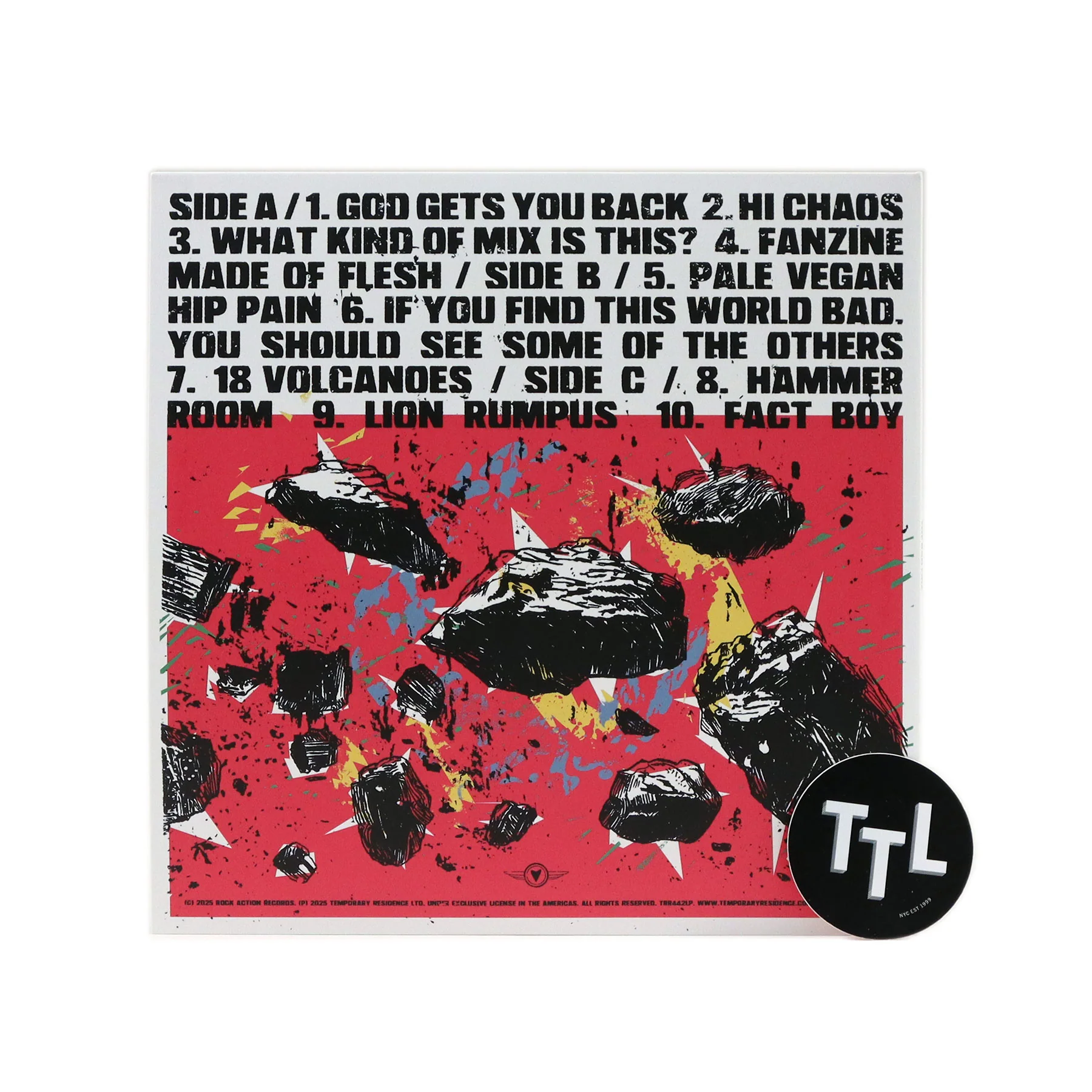 Mogwai: The Bad Fire (Indie Exclusive Colored Vinyl) Vinyl 2LP - Image 4