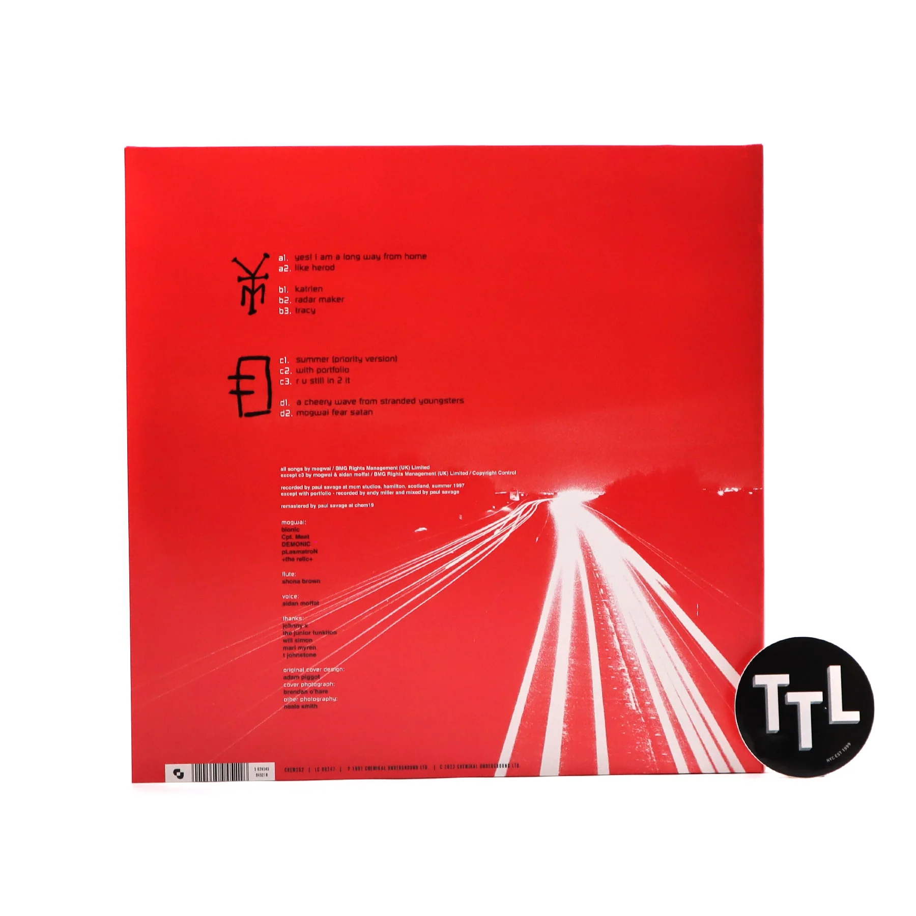 Mogwai: Young Team (Colored Vinyl) Vinyl 2LP - Image 3