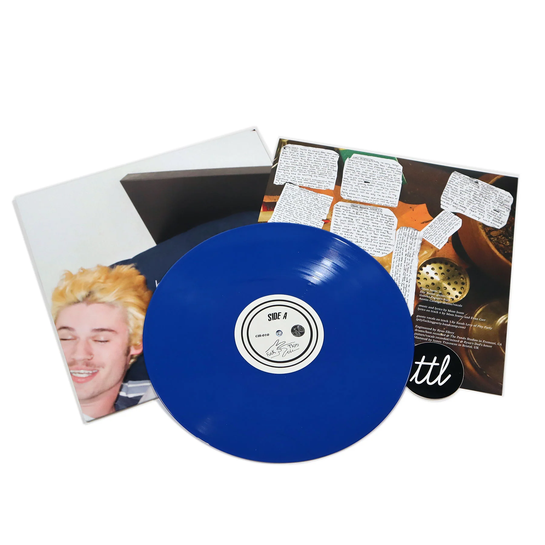 Mom Jeans: Best Buds (Blue Colored Vinyl) Vinyl LP - Image 2
