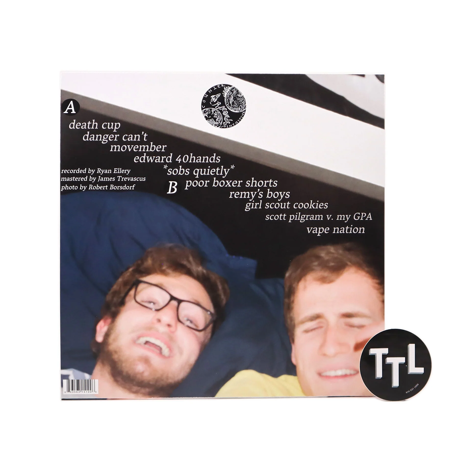 Mom Jeans: Best Buds (Blue Colored Vinyl) Vinyl LP - Image 3