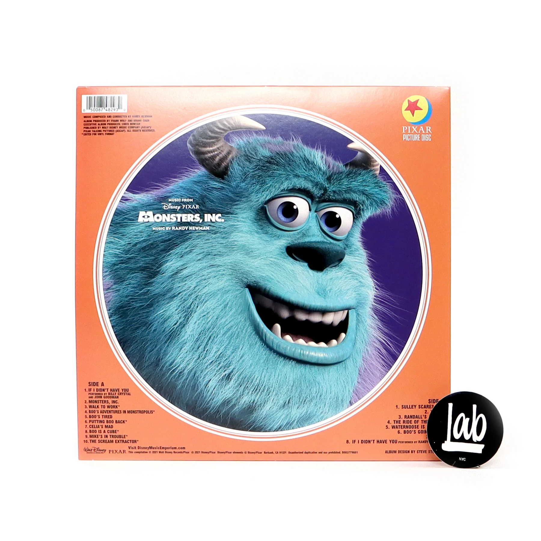 Monsters, Inc.: Music From Monsters, Inc. (Pic Disc) Vinyl LP - Image 4