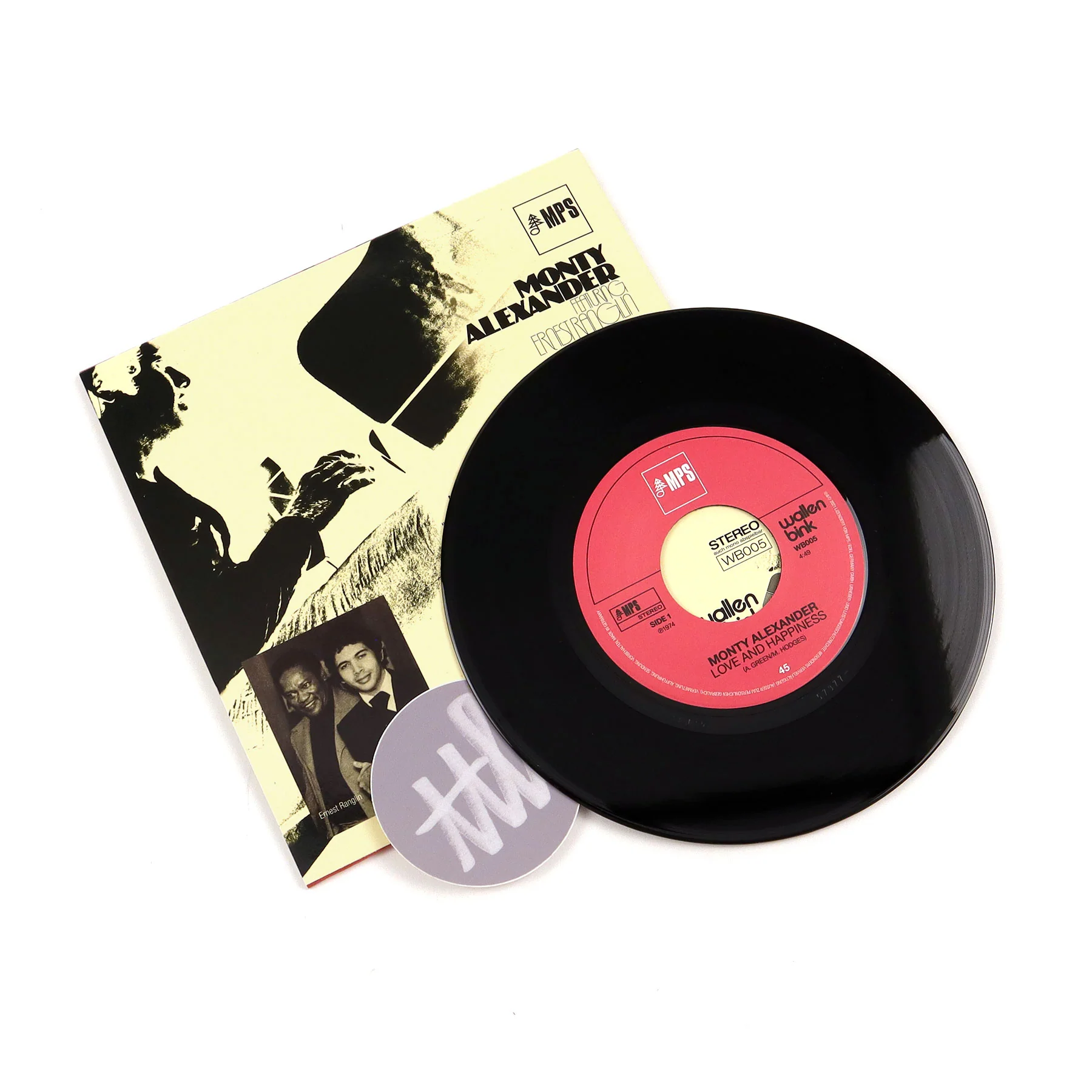 Monty Alexander: Love And Happiness / Yellow Bird Vinyl 7" - Image 2