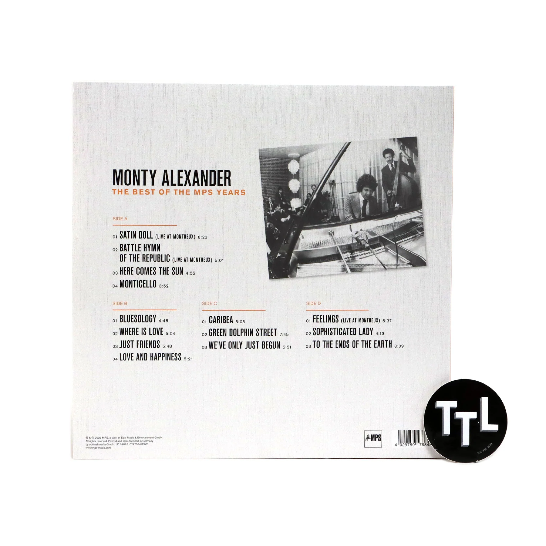 Monty Alexander: The Best Of The MPS Years Vinyl 2LP - Image 3