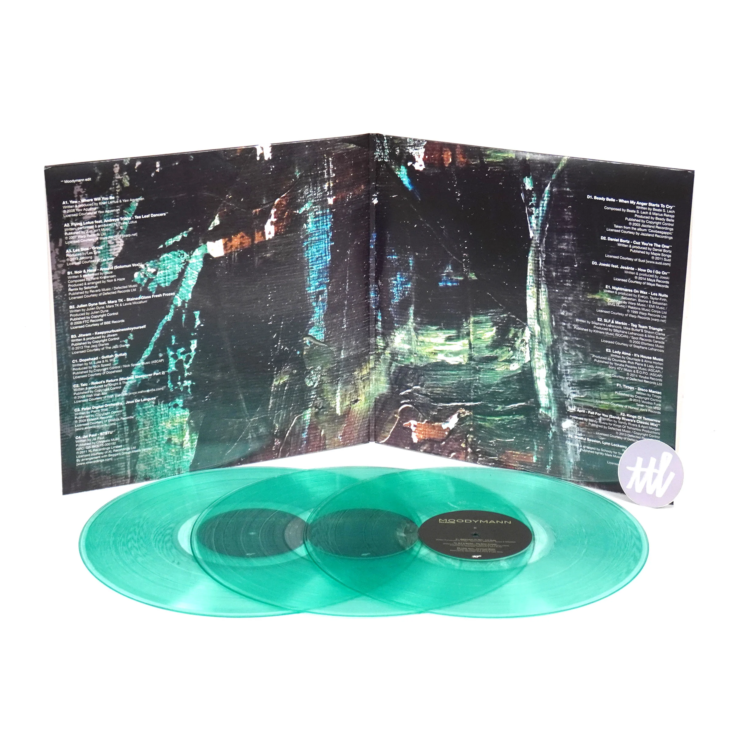 Moodymann: DJ-Kicks (Colored Vinyl) Vinyl 3LP - Image 2