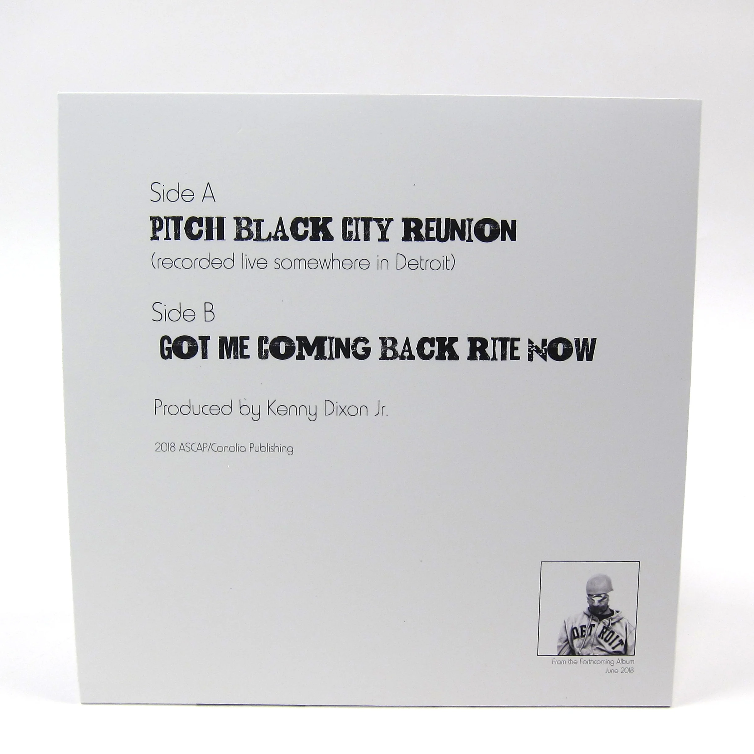 Moodymann: Pitch Black City Reunion Vinyl 12" - Image 2