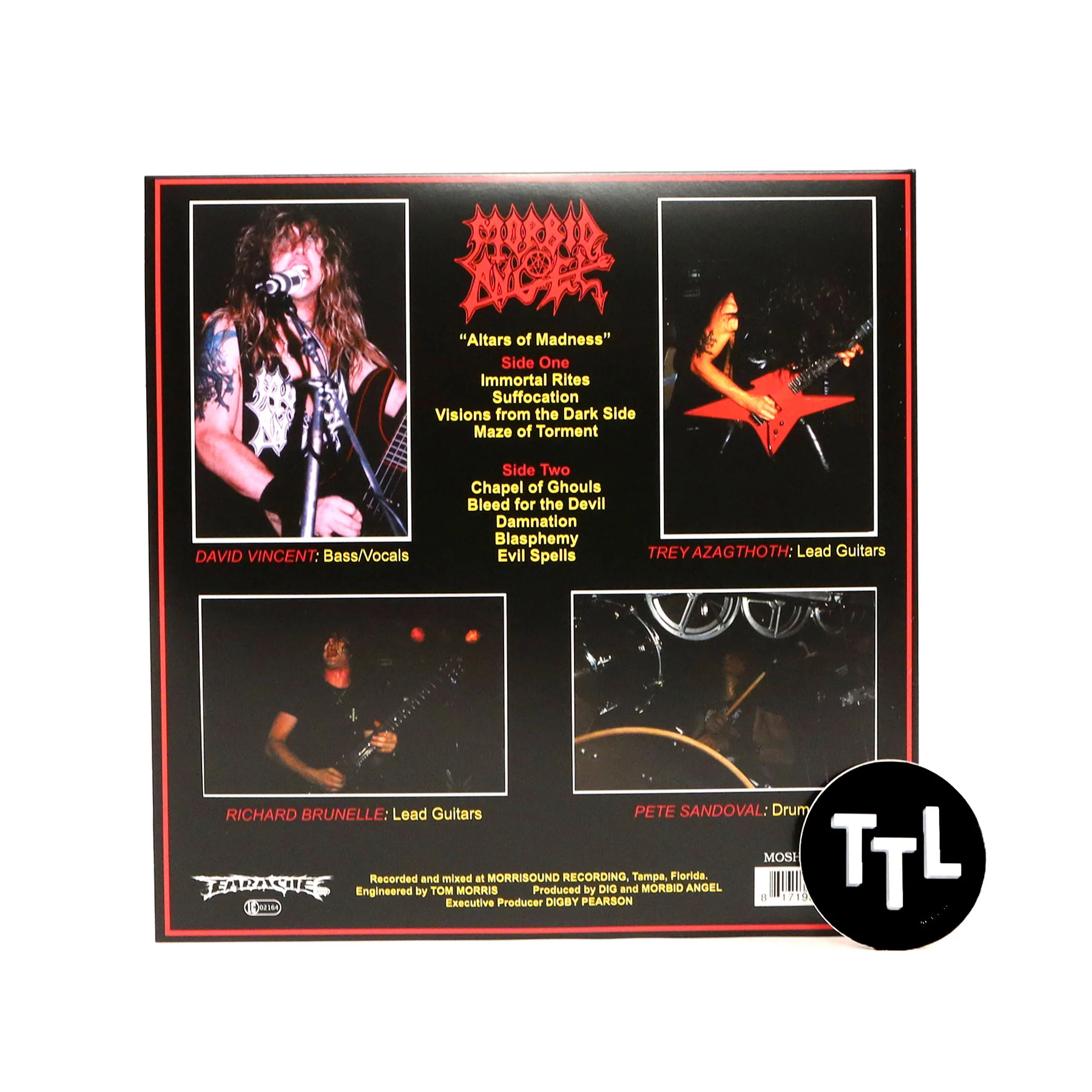 Morbid Angel: Altars Of Madness (Indie Exclusive Colored Vinyl) Vinyl LP - Image 3