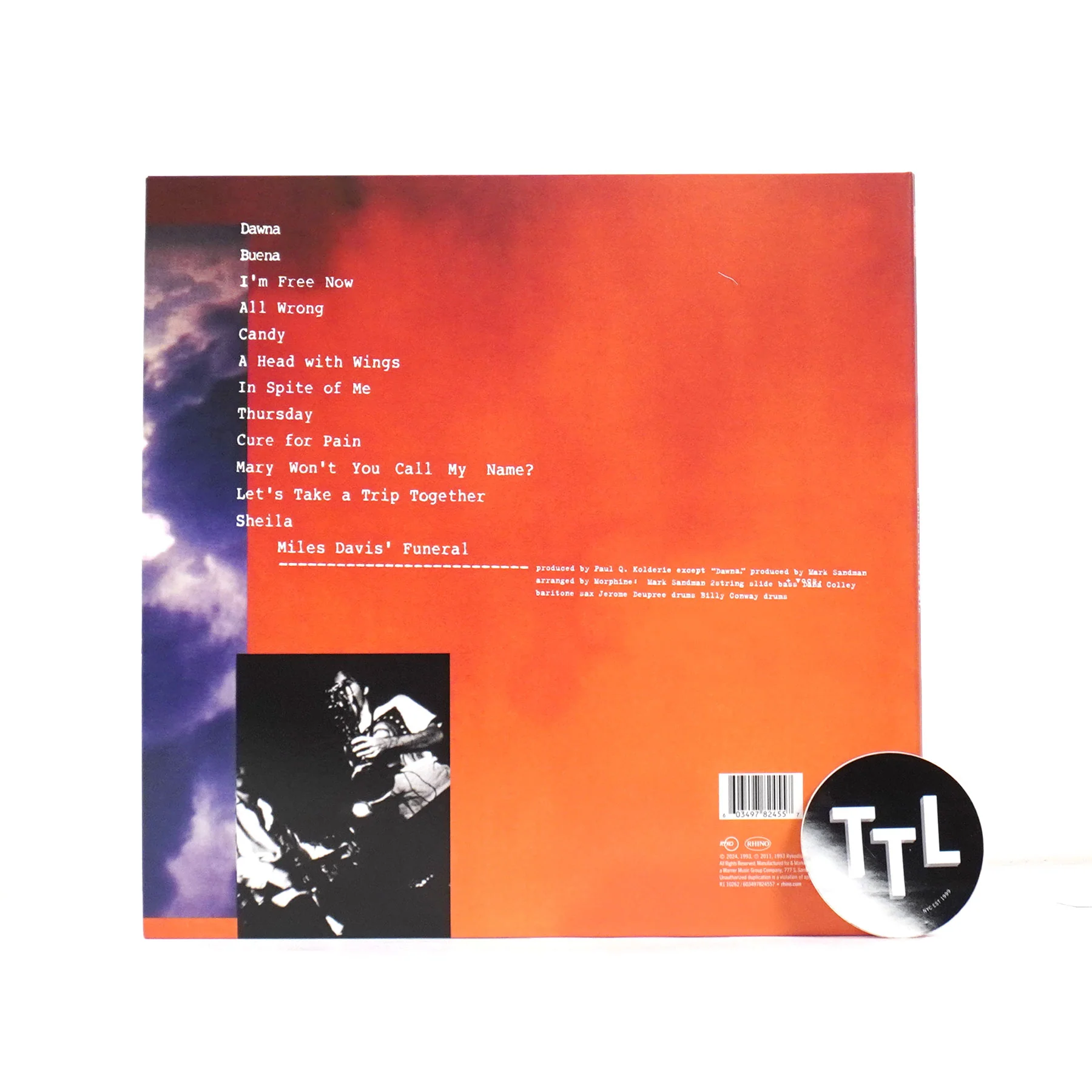 Morphine: Cure For Pain Vinyl LP - Image 3