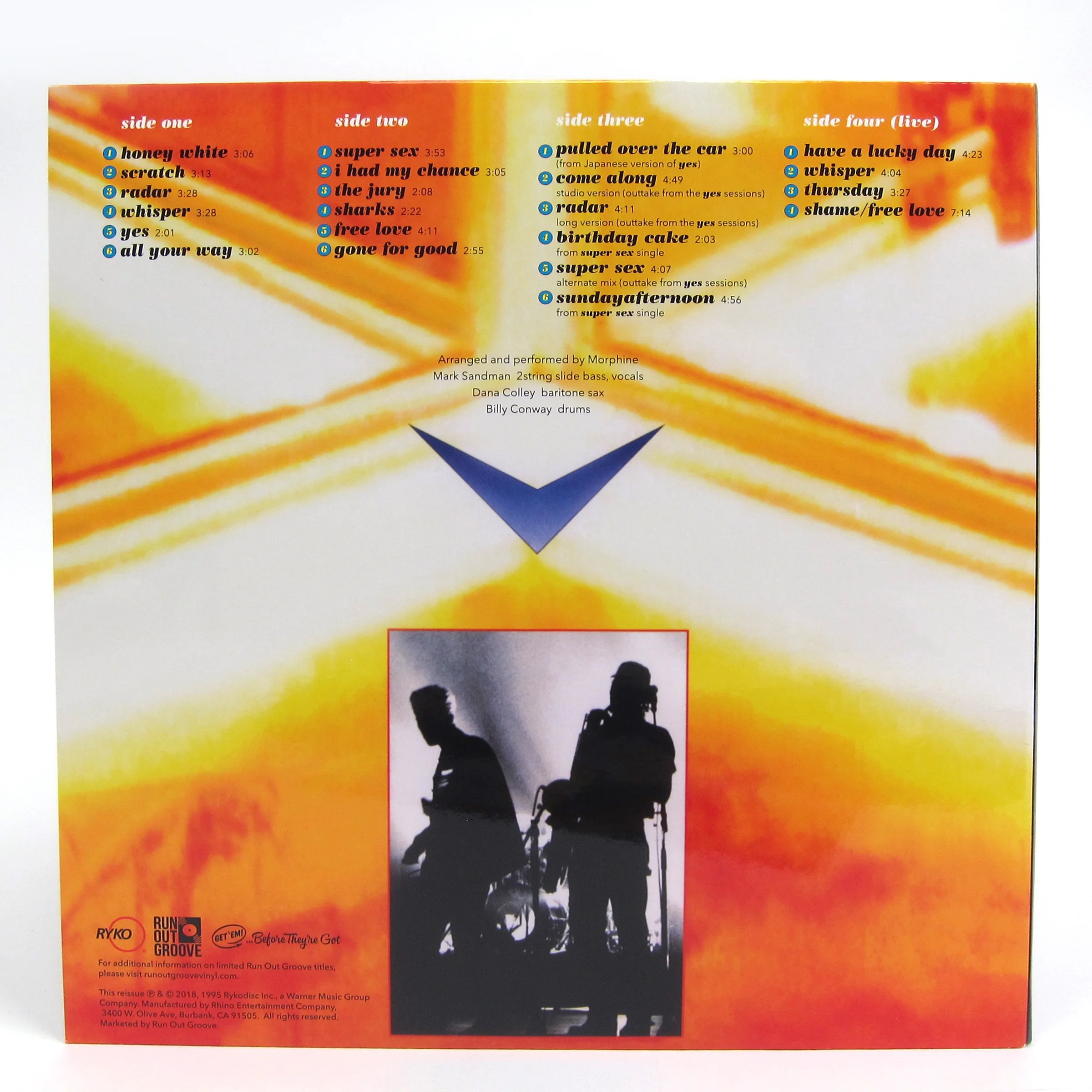 Morphine: Yes (Run Out Groove 180g) Vinyl 2LP - Image 3