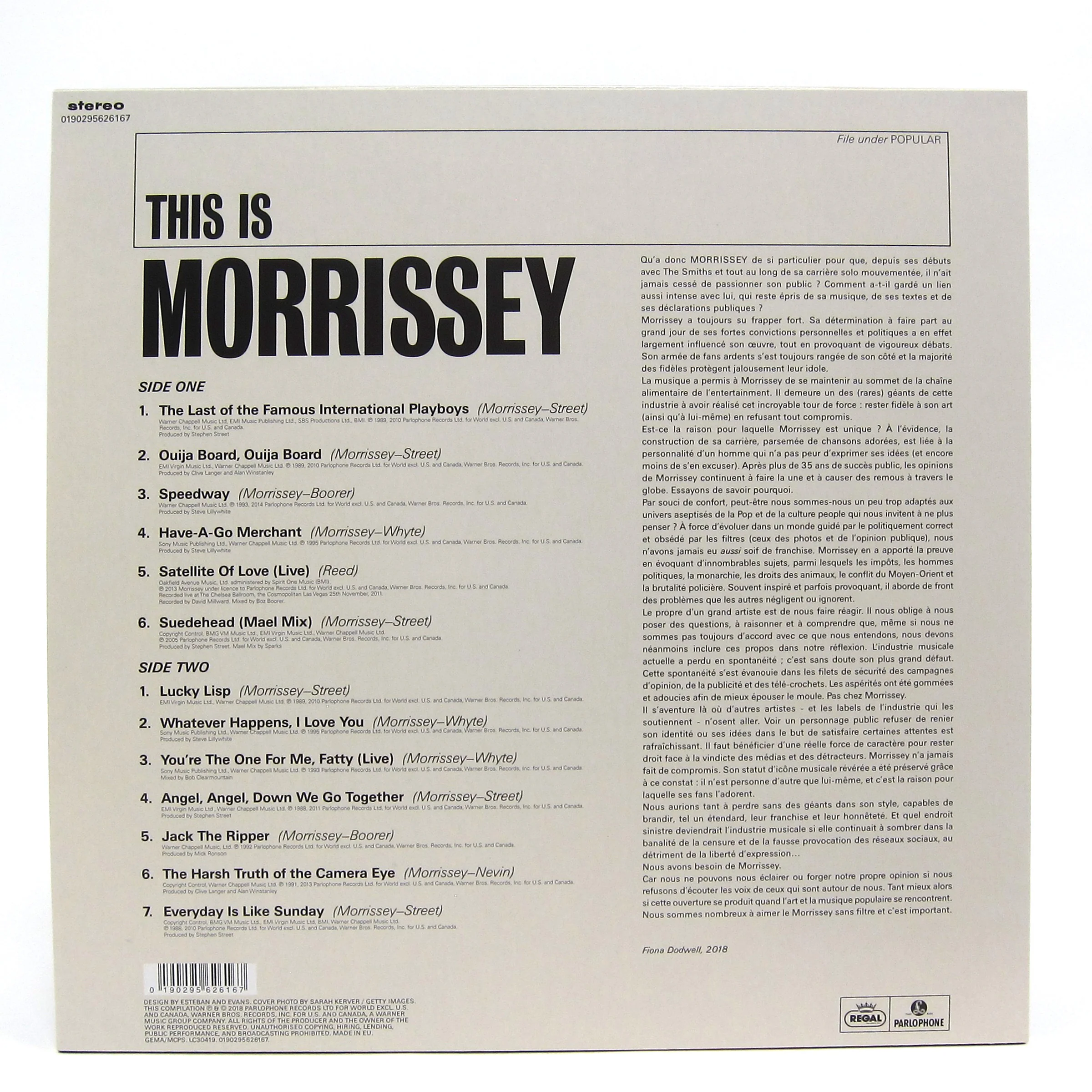 Morrissey: This Is Morrissey Vinyl LP - Image 2