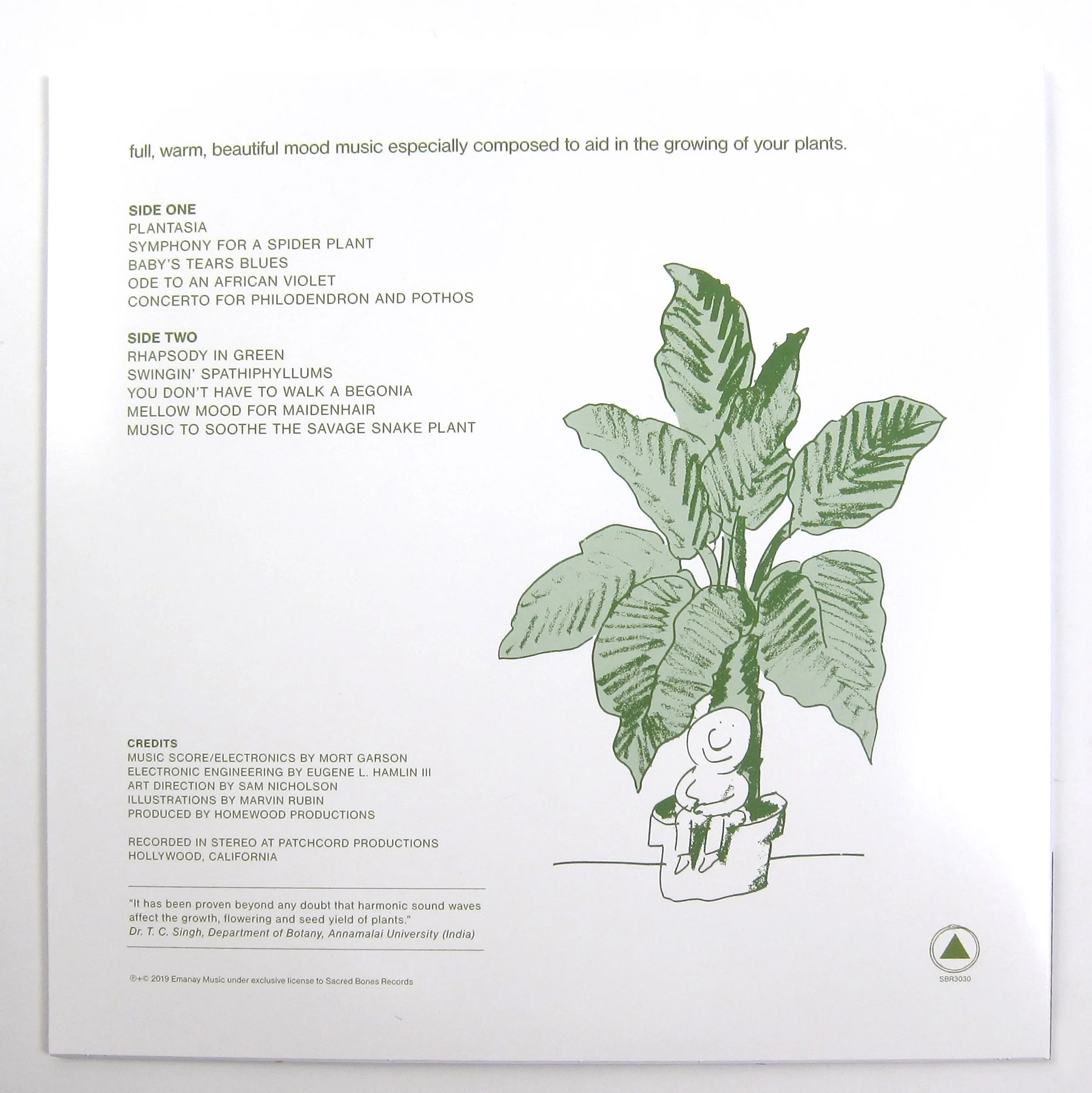 Mort Garson: Mother Earth's Plantasia (Green Colored Vinyl) Vinyl LP - Image 4